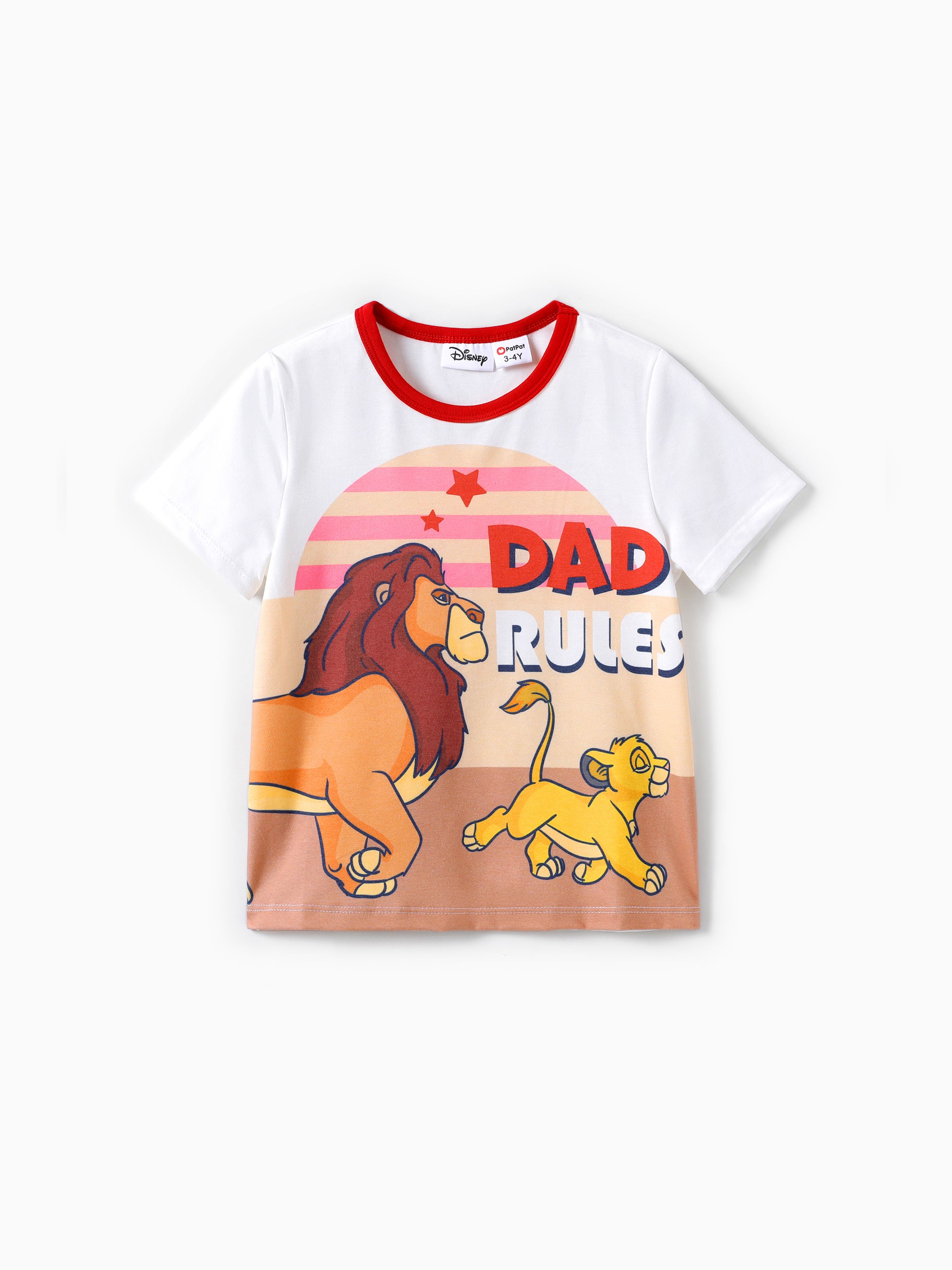 Disney Lion King Baby Toddler Boys Simba 1pc Naia Cotton Character Print Romper T shirt Only CAD 18.51 PatPat CA Mobile