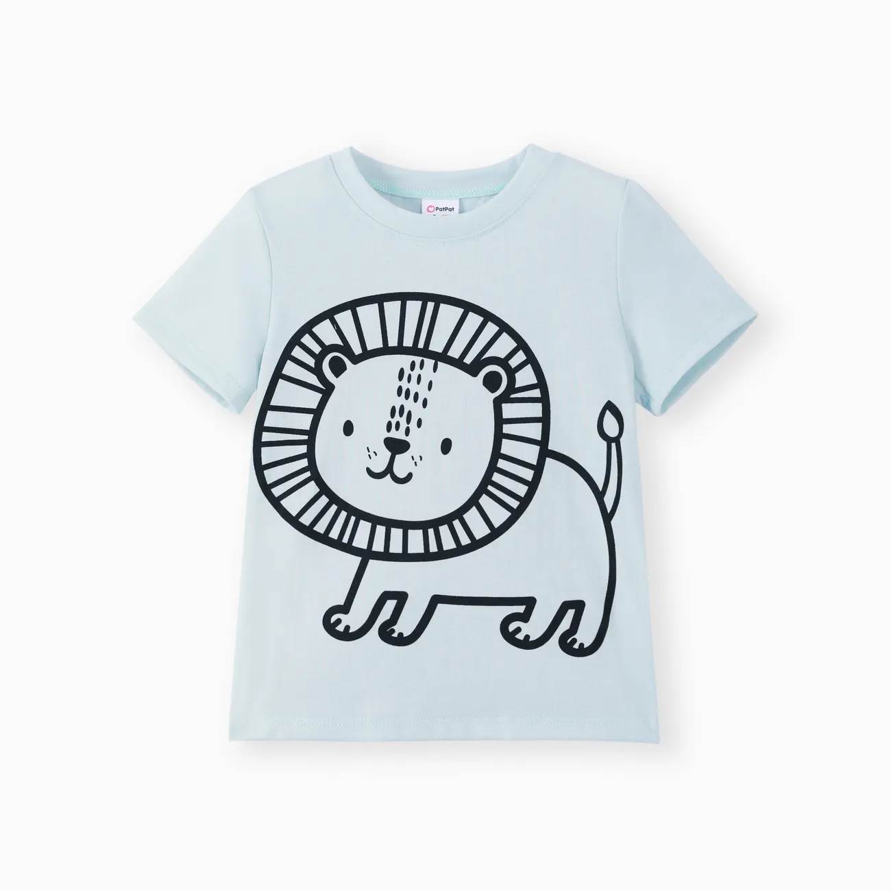 Toddler Boy Animal Print Short-sleeve Tee