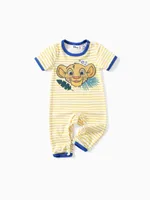 

Disney Lion King Baby Boys/Girls 1pc Naia™ Character Tropical Plants Floral Print Short-sleeve Romper