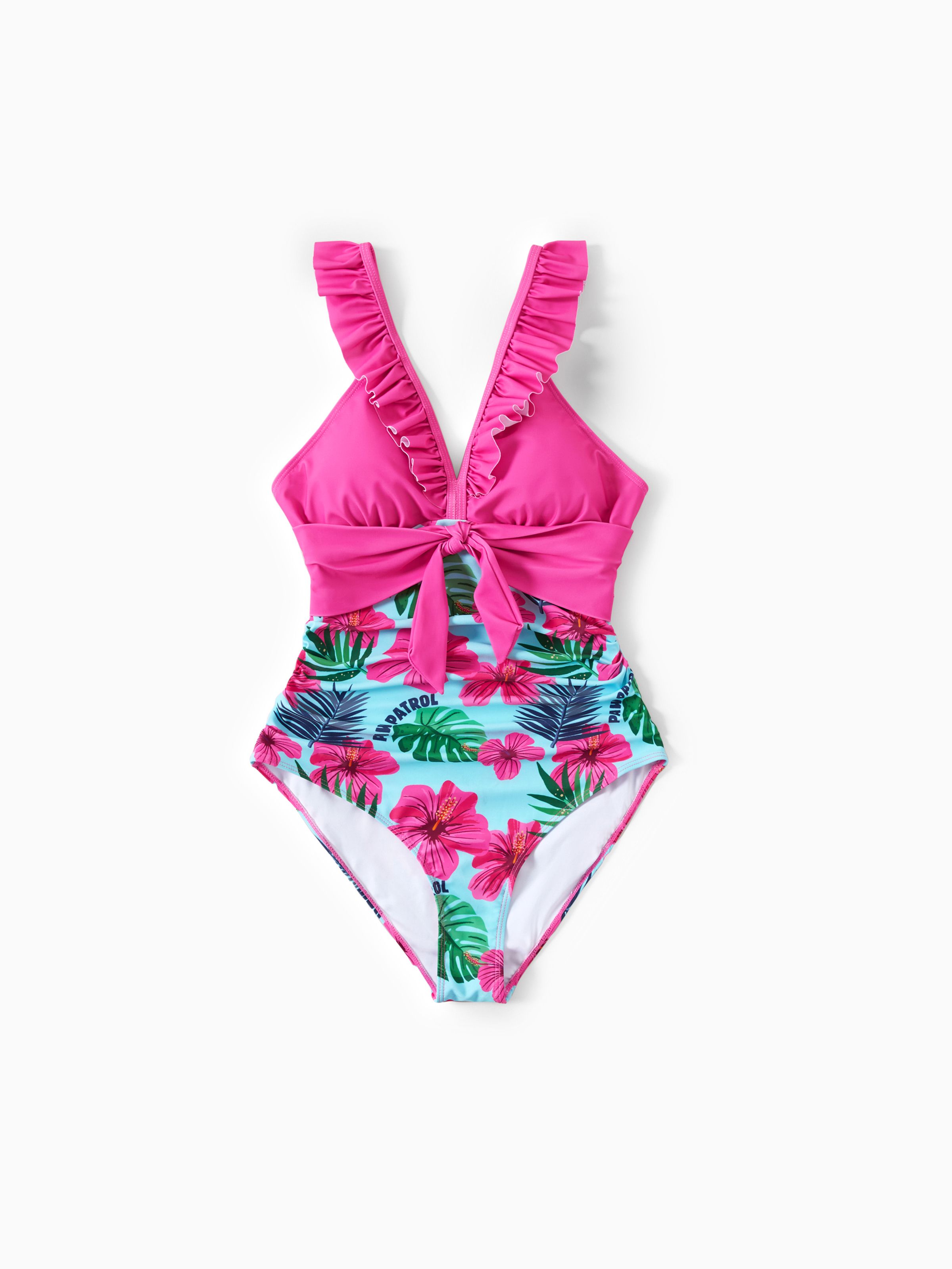 

PAW Patrol Family Matching Large Flower All-over Print Swimsuit