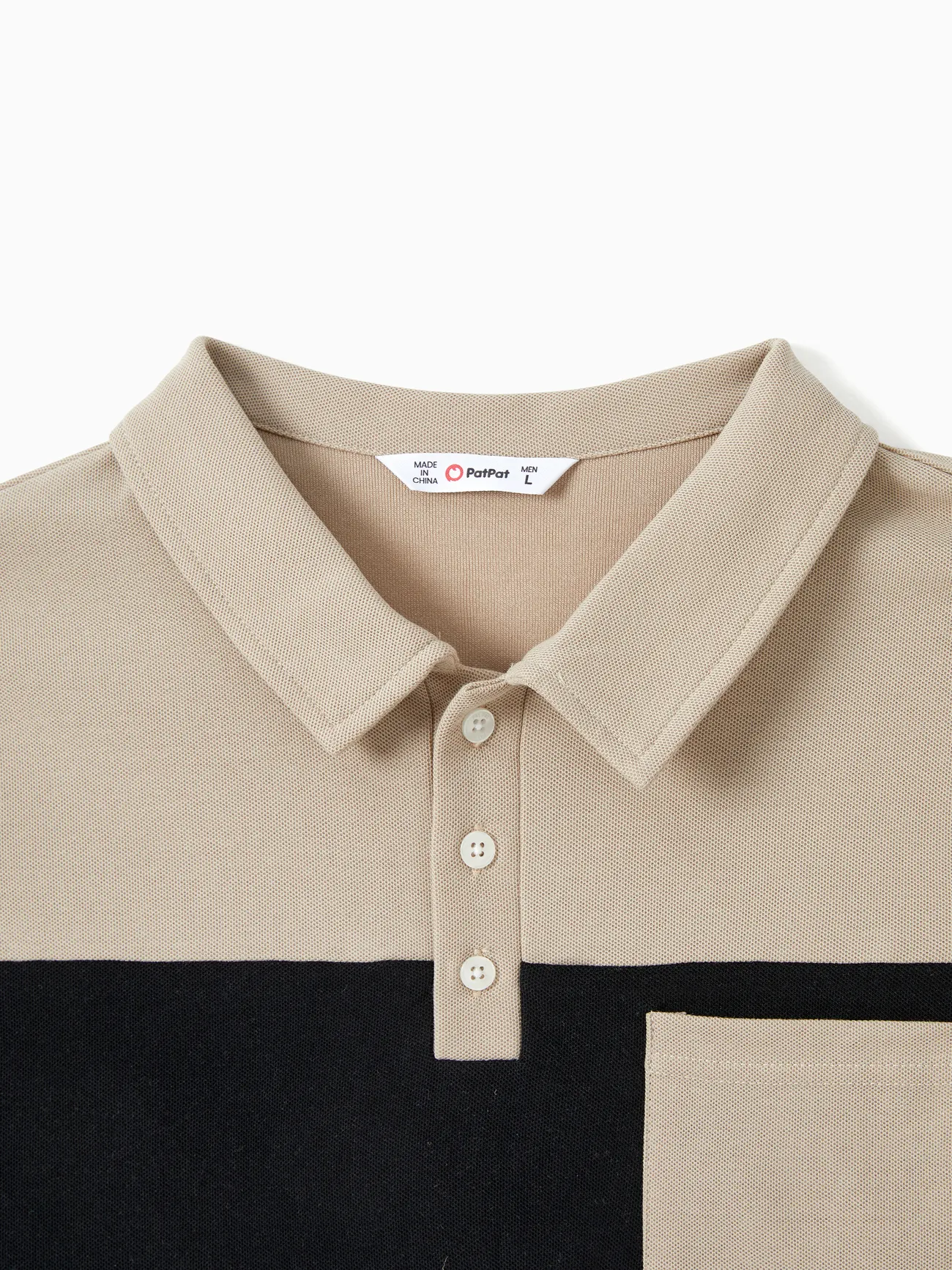 Men - Family Matching Sets Color Block Shirt or Floral Body-con Asymmetrical Hem/Tulle Strap Dress - Apricot - image 20