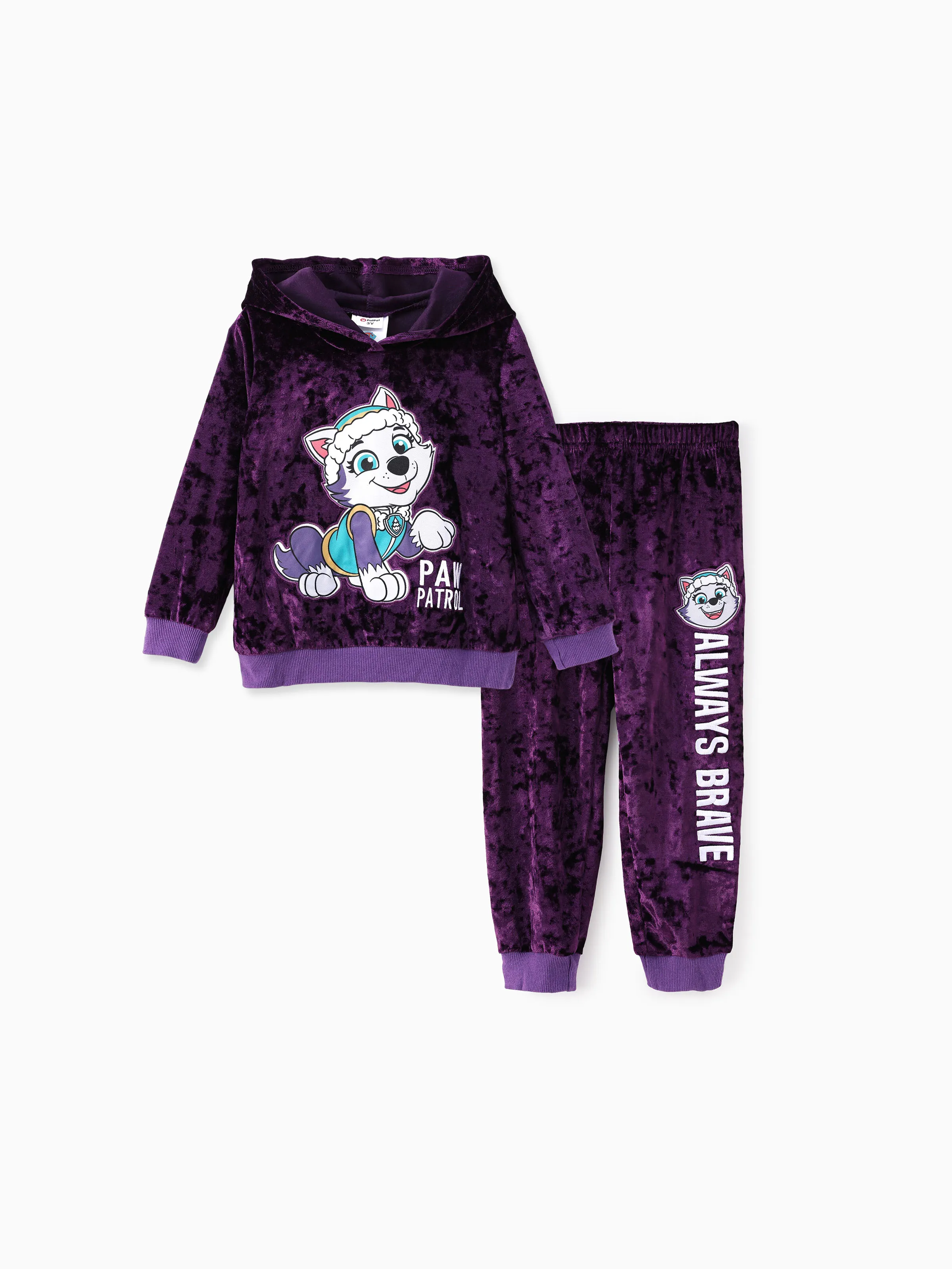 

PAW patrol Toddler Girls 2pcs Velvet Hoodie with Pants Set