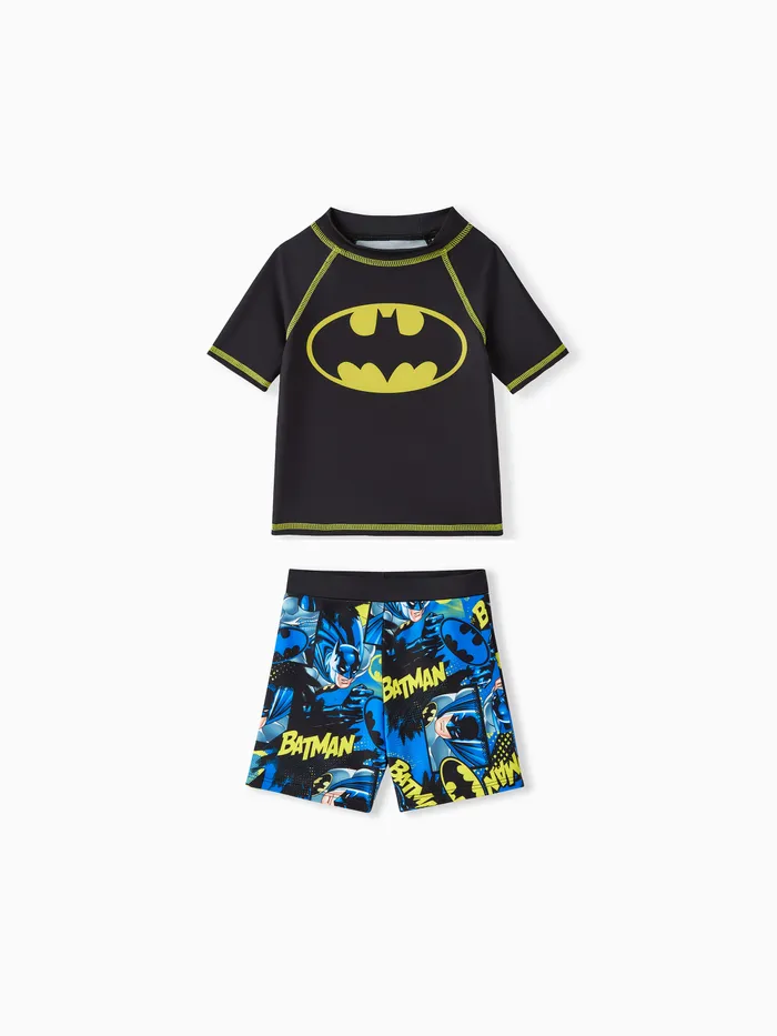 Justice League Toddle Boy 2pcs haut à manches courtes et maillot de bain
