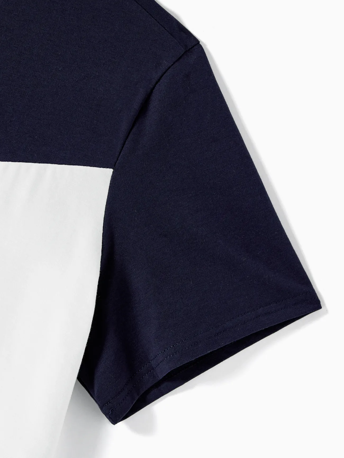 Men - Family Matching Allover Geo Print Halter Belted Midi Dresses and Short-sleeve Colorblock T-shirts Sets - Colorful - image 20