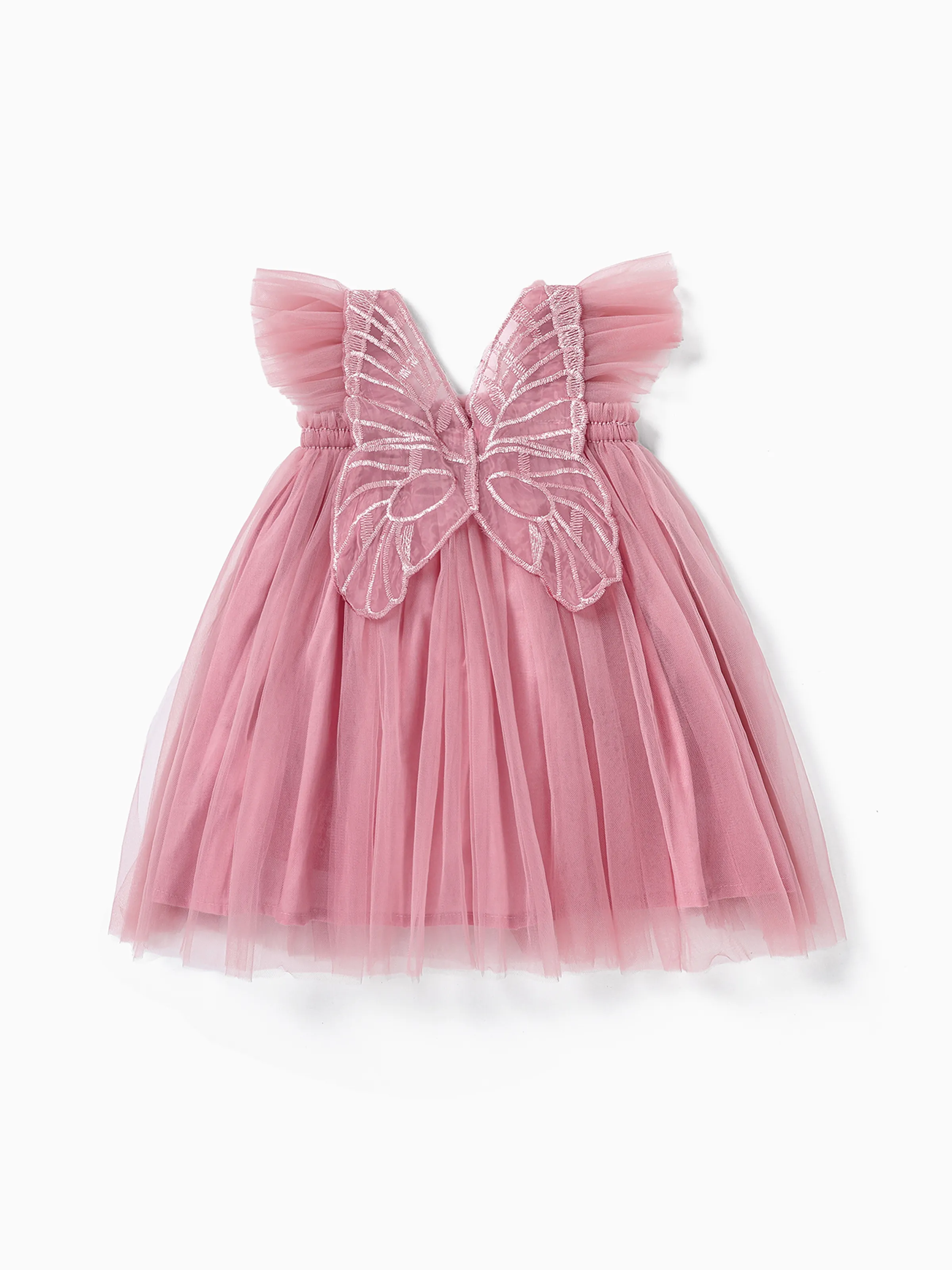 

Baby/Kid Girl Sweet Hyper-Tactile 3D Bow Print Dress