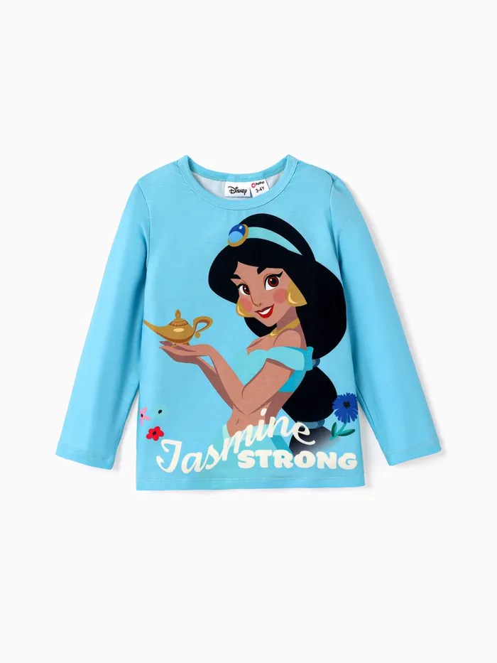 Disney Princess Niño pequeño Chica Dulce Manga larga Camiseta