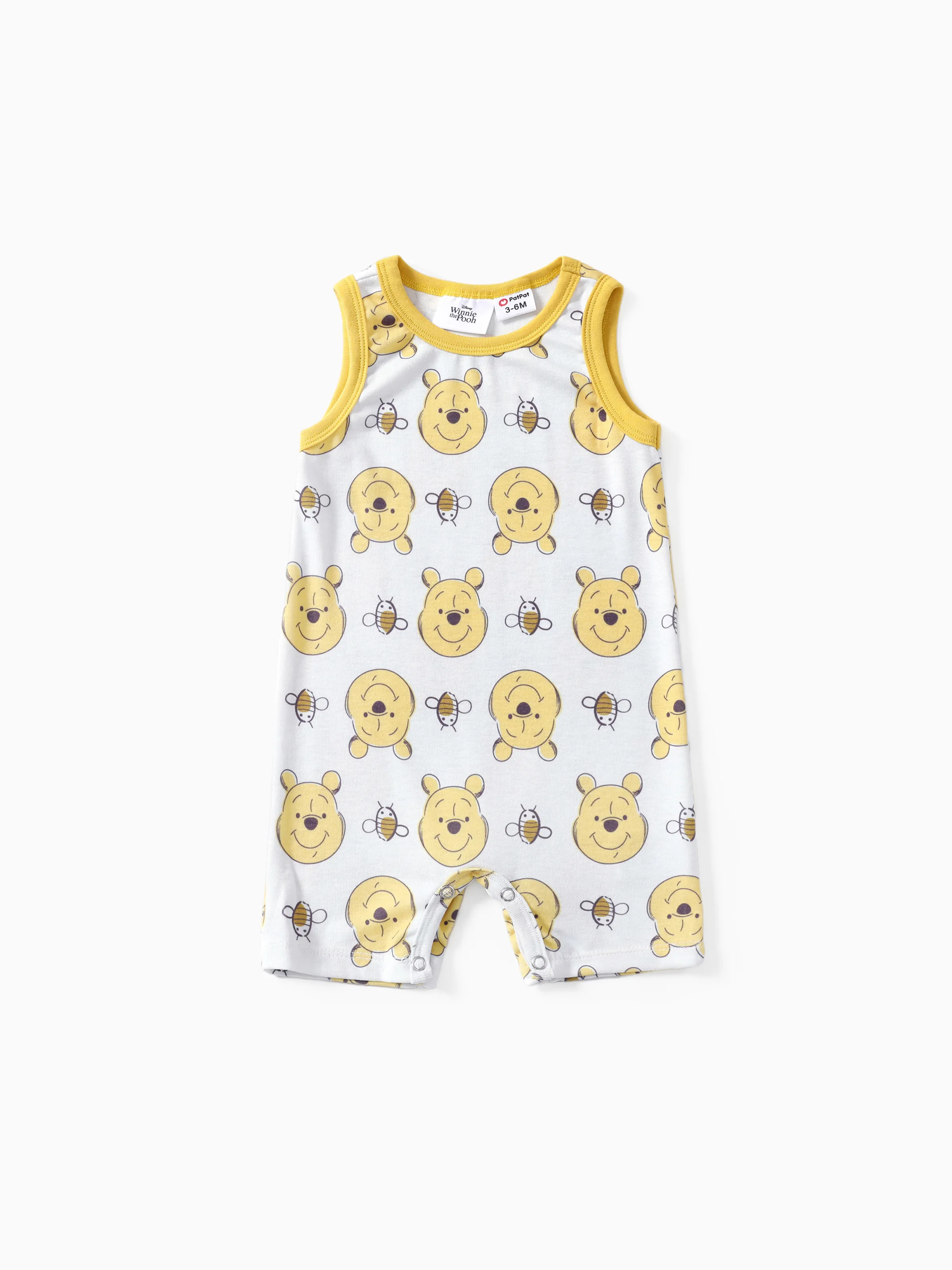 

Disney Winnie the Pooh Baby Boys/Girls 1pc Naia™ Character All-over Print Short-sleeve Romper