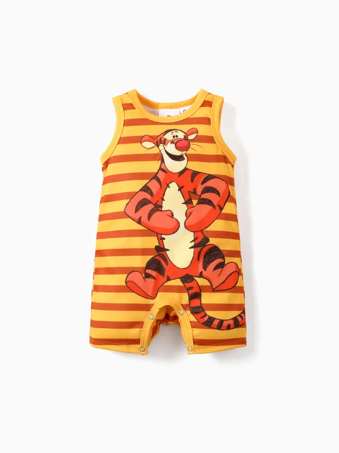 Disney Winnie the Pooh 1pc Baby Boys / Girls Naia™ Personagem listrado / Polka Dot Bodysuit
