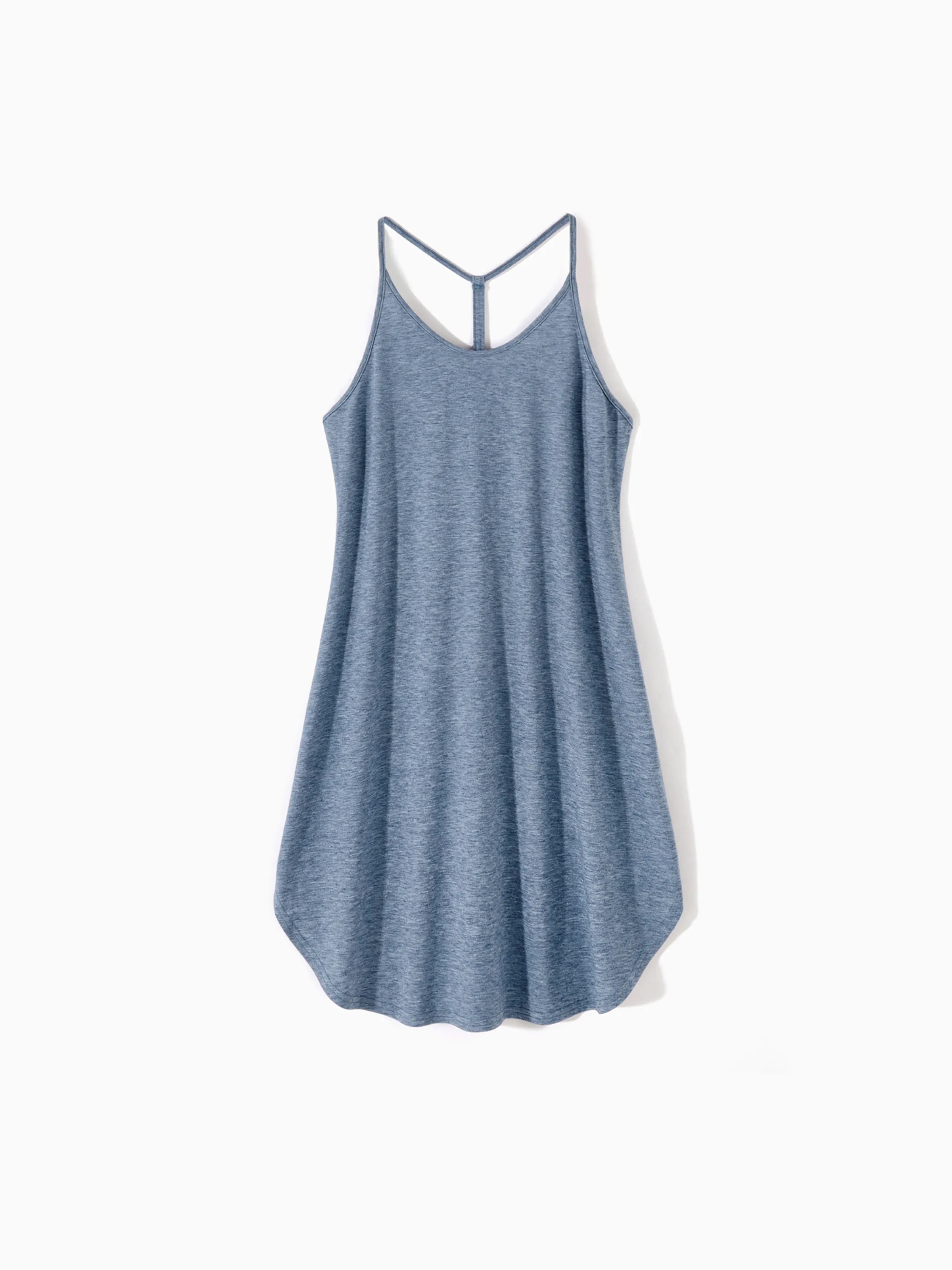 vestido lencero de 95 % algodón liso para mamá y para mí