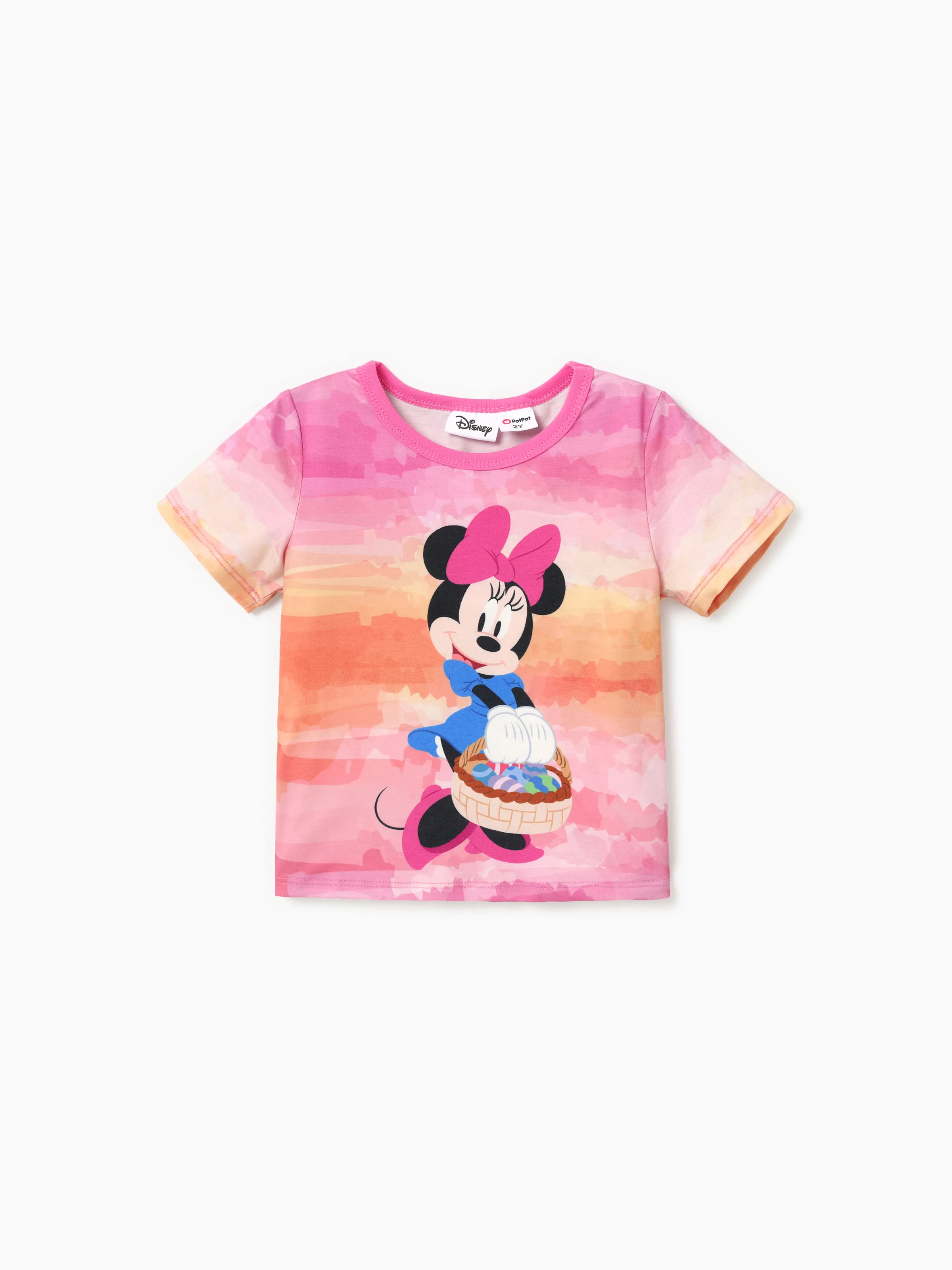 

Disney Mickey and Friends Toddler Girl/Boy Tye-dyed Colorful T-shirt