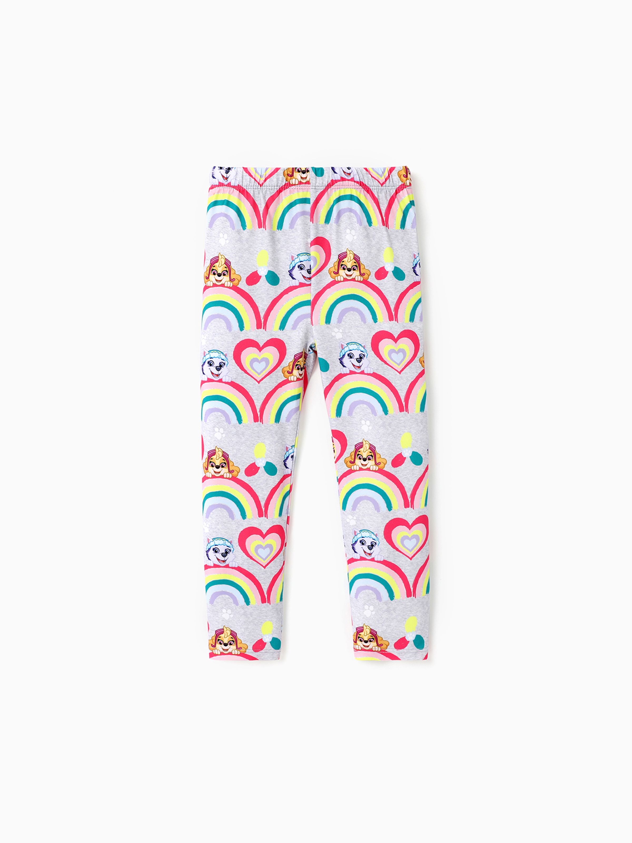 

PAW Patrol Toddler Girl Skye Everest Character Rainbow Print Leggings