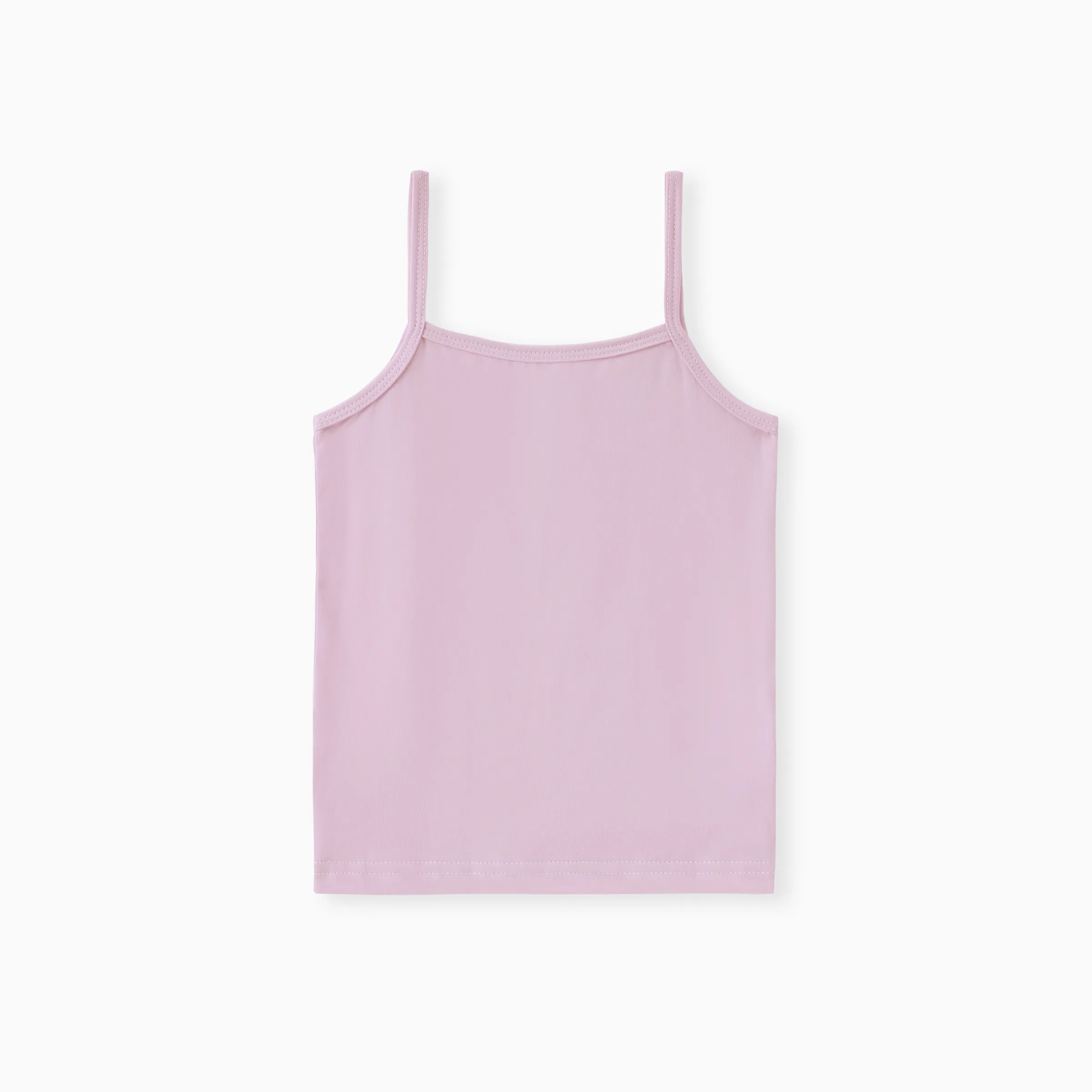 Ensemble de camisoles en coton pour filles - Sous-vêtements basiques de couleur unie