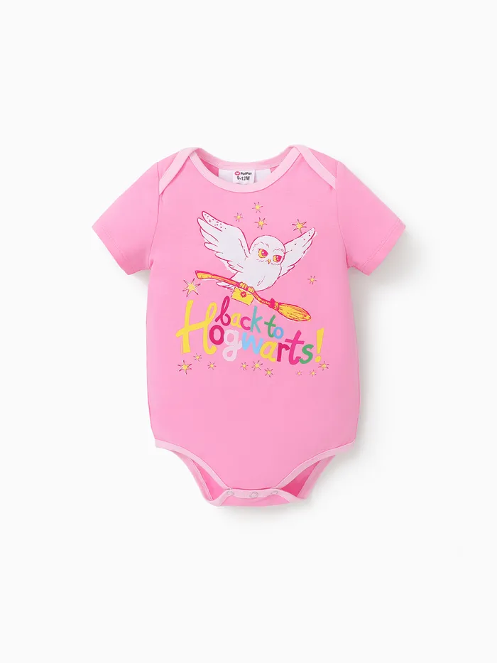 Harry Potter Baby Girl/Boy 94%cotton Hogwarts Owl Envelope pattern Romper