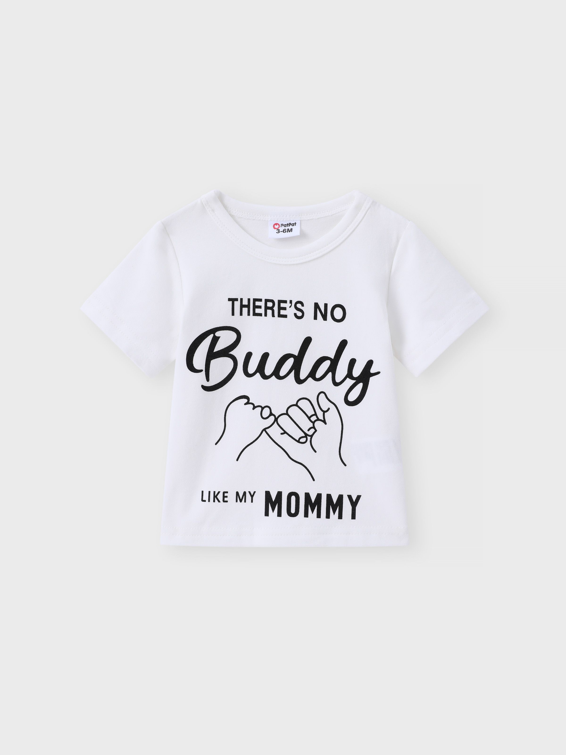 

Baby Boy 95% Cotton Letter Print Tee