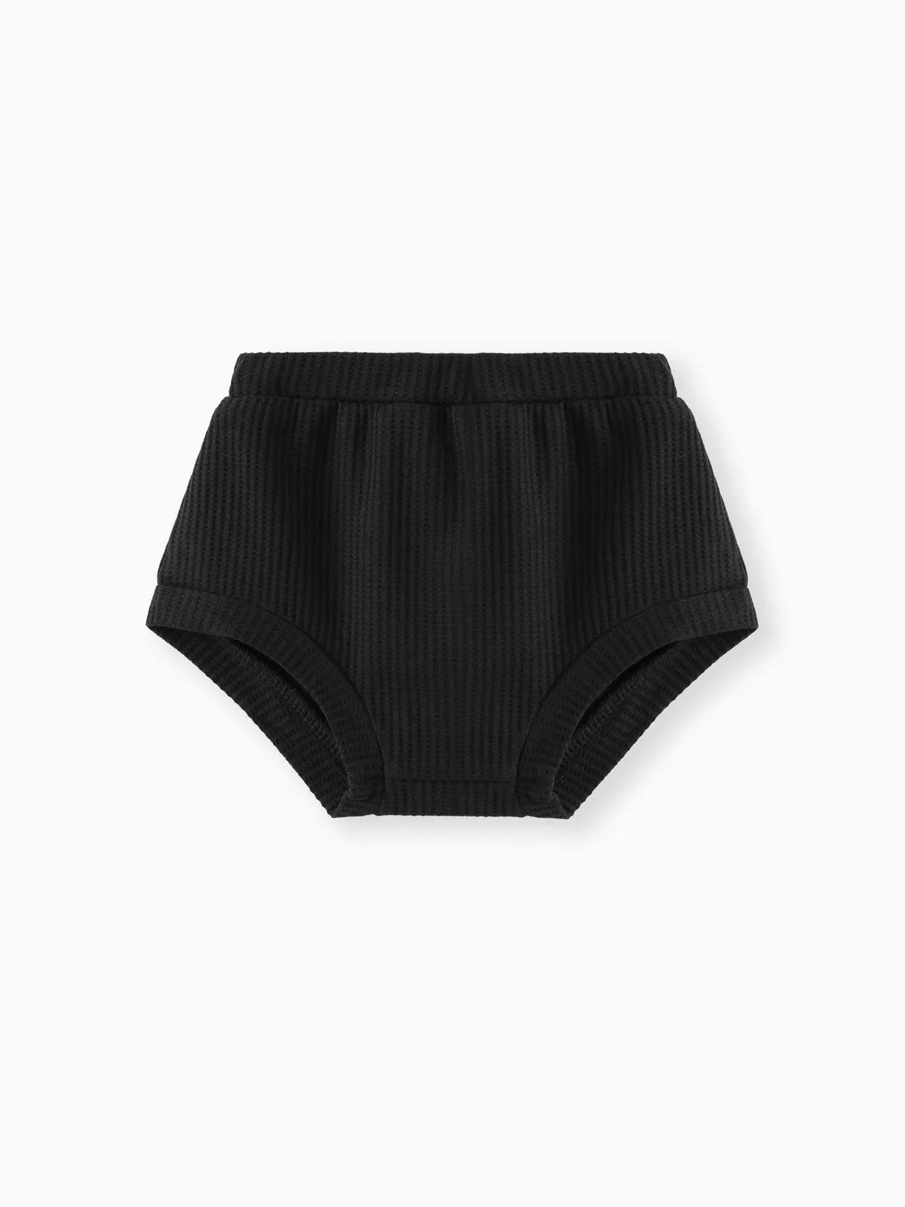 

Baby Boy/Girl Solid Waffle Textured Shorts