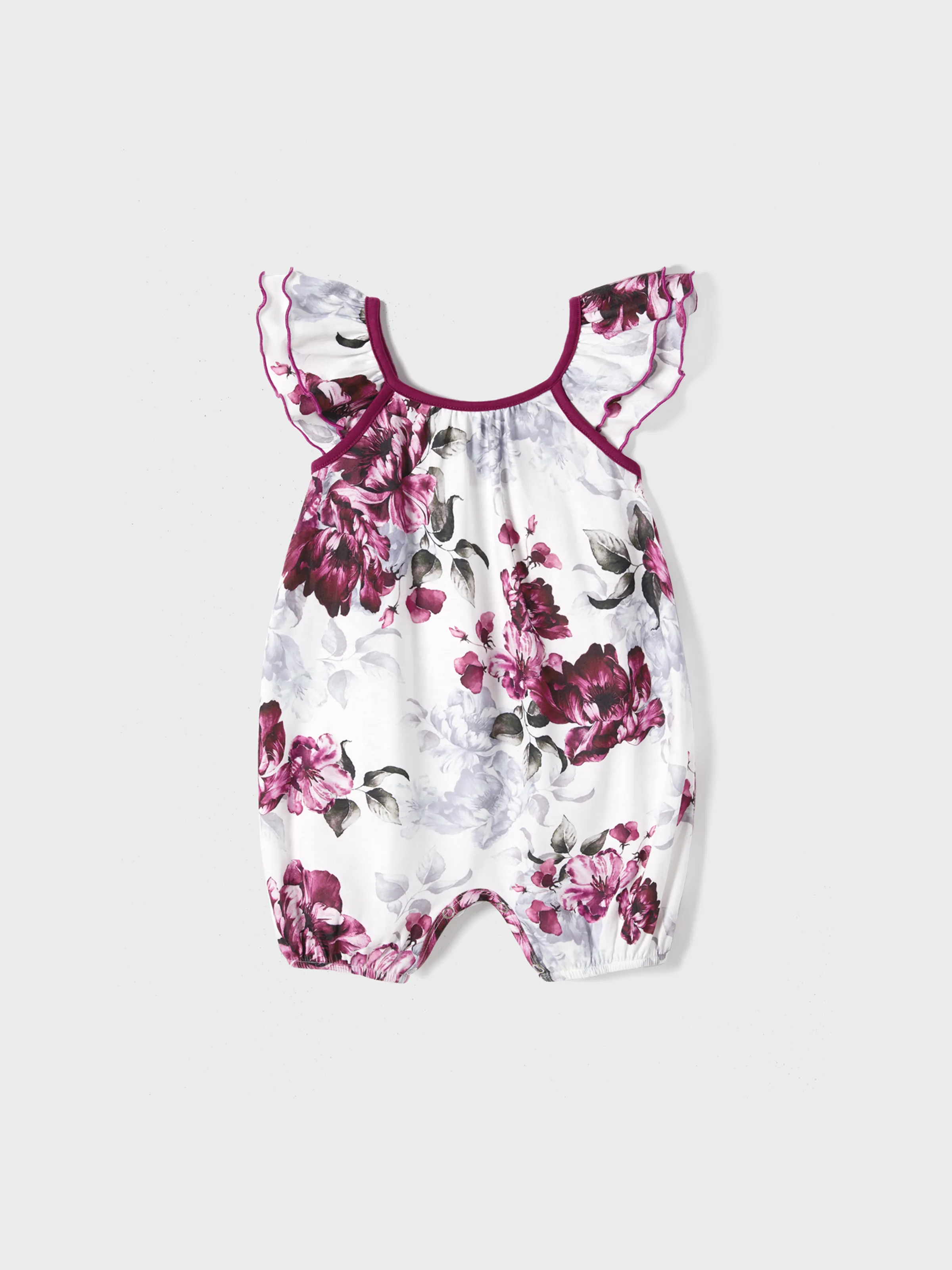 Mommy And Me Floral Panel Tank Dresses