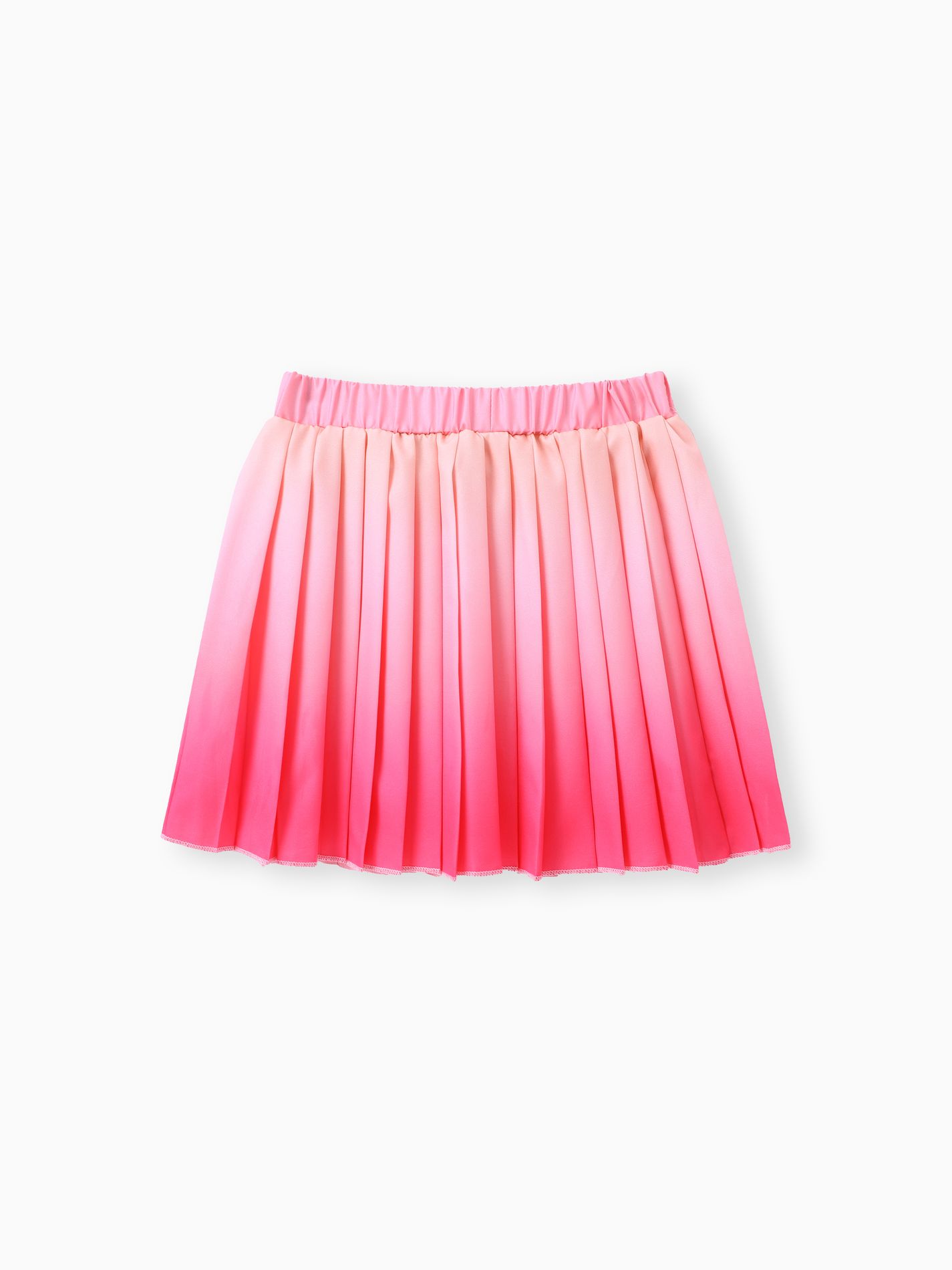 Sweet Gradual Change Oversized Skirt for Girls - Polyester, 1pc Set ...