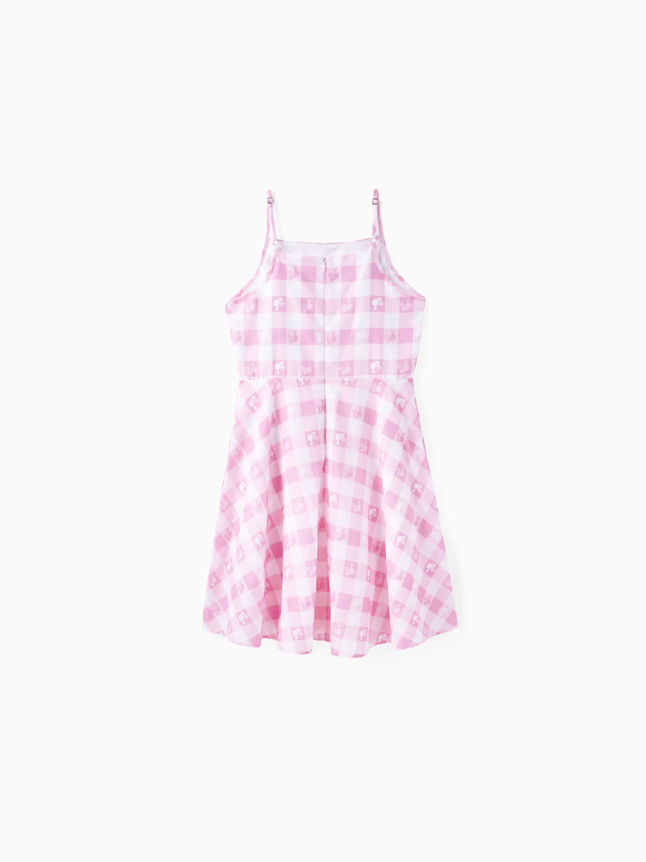 Mujer - Barbie Mommy and Me Vestido Rosa A Cuadros Con Estampado De Logo
- Rosado - image 3
