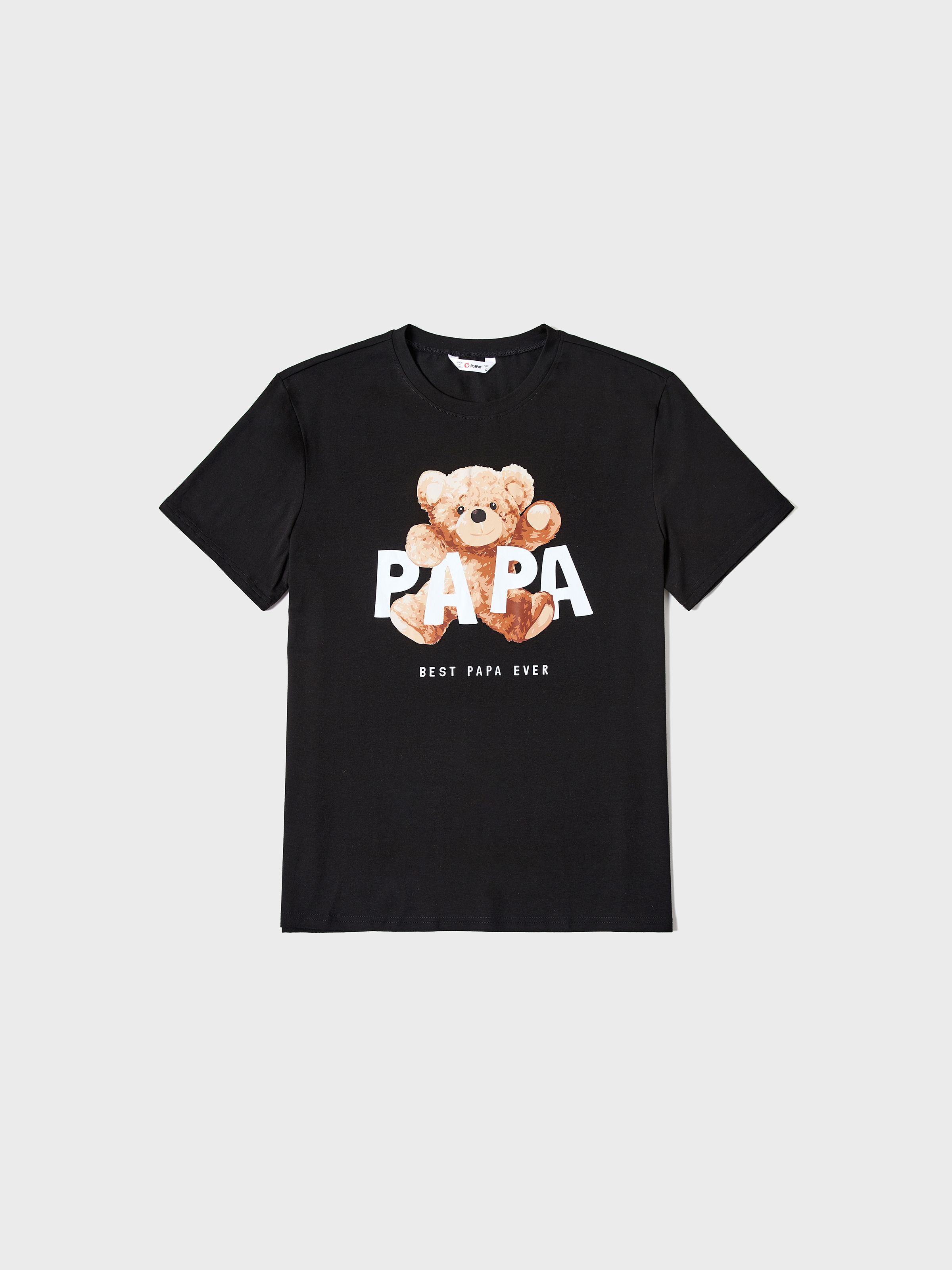 

Family Matching Multi Color Teddy Bear Cotton Graphic Tee