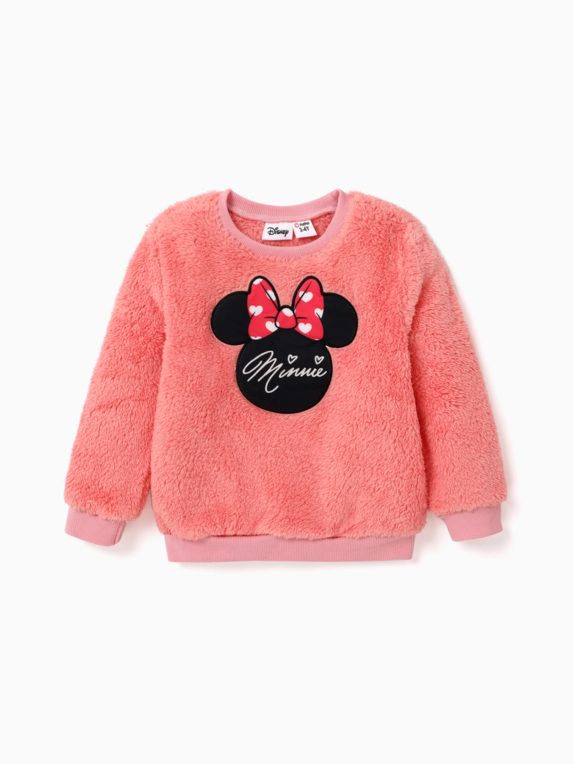 

Disney Mickey and Friends Toddler Girl Character Print Long-sleeve Pullover Sweatshirts