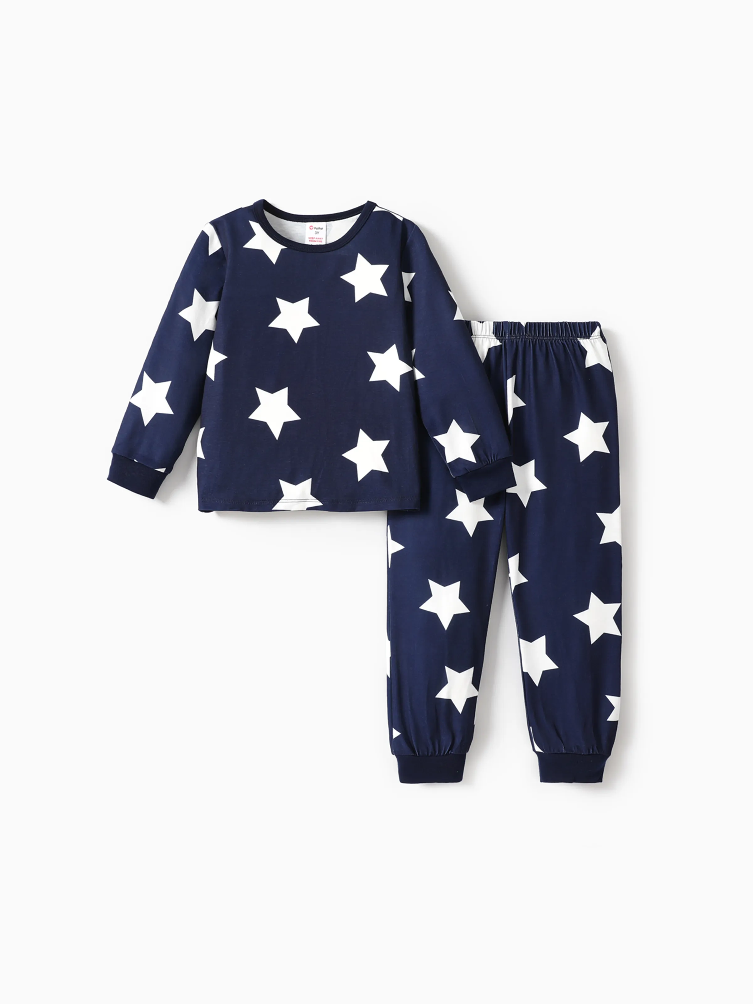 

2PCS Toddler Boy New Year Pajama Set