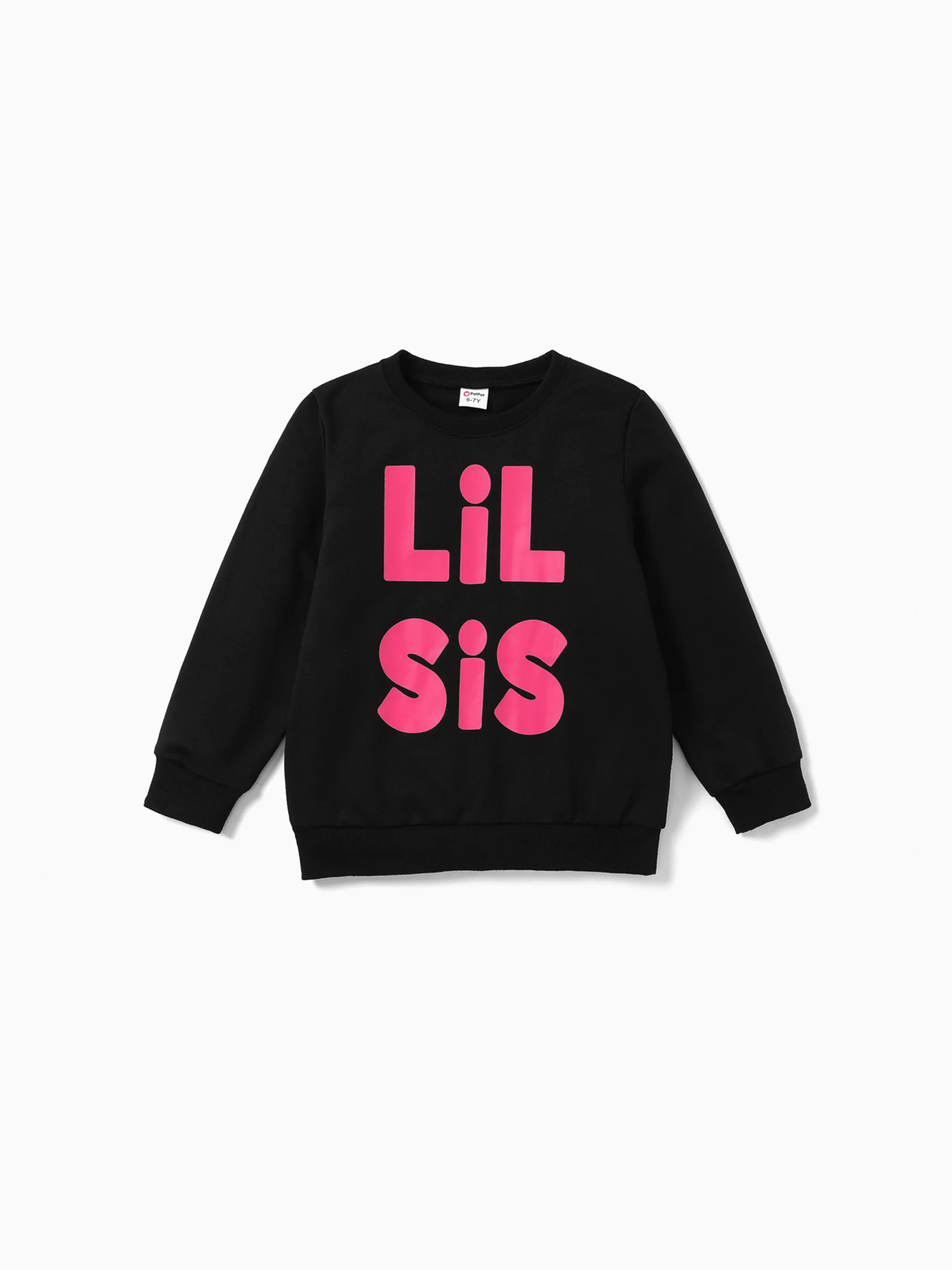 

Kid Girl Avant-garde Letter Sweatshirt