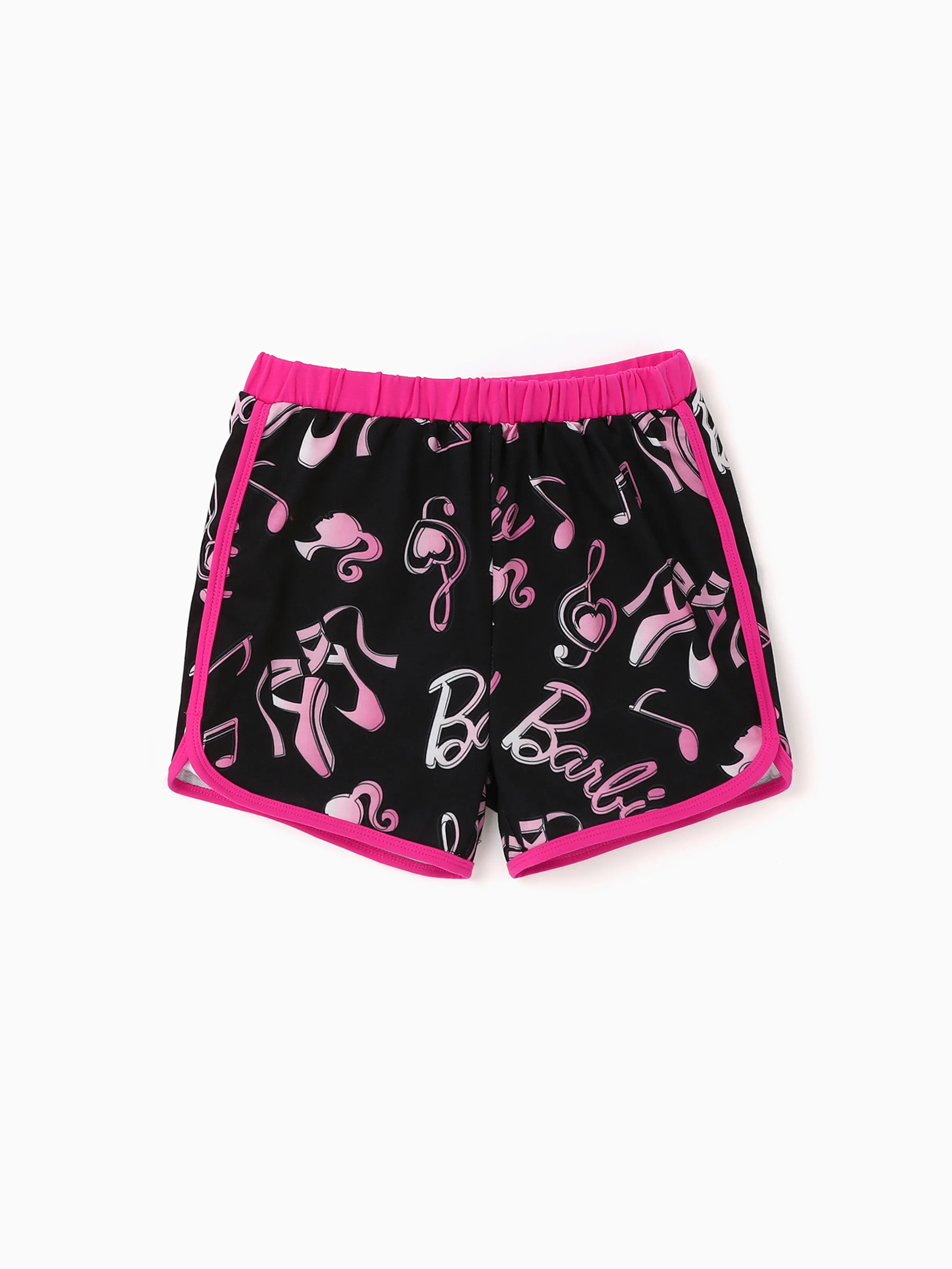 Barbie Kid Girl 2pcs Naia™ Jersey de manga larga y pantalones cortos de delfín Set  