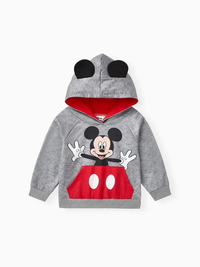 Disney Mickey and Friends Toddler Boys/Girls Character Stereo Ear Hoodies 