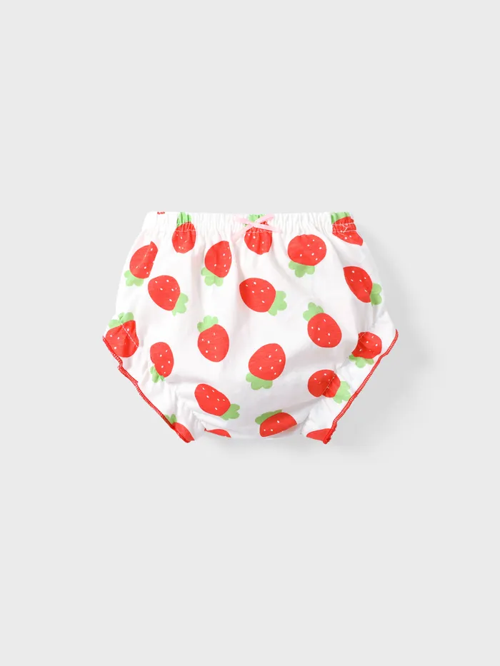Baby/Toddler Girl Sweet Fruits and Vegetables Pattern Underwear