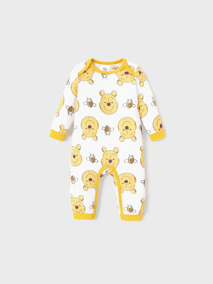 Disney Winnie the Pooh Baby Unisex Kindlich Langärmelig Baby-Overalls