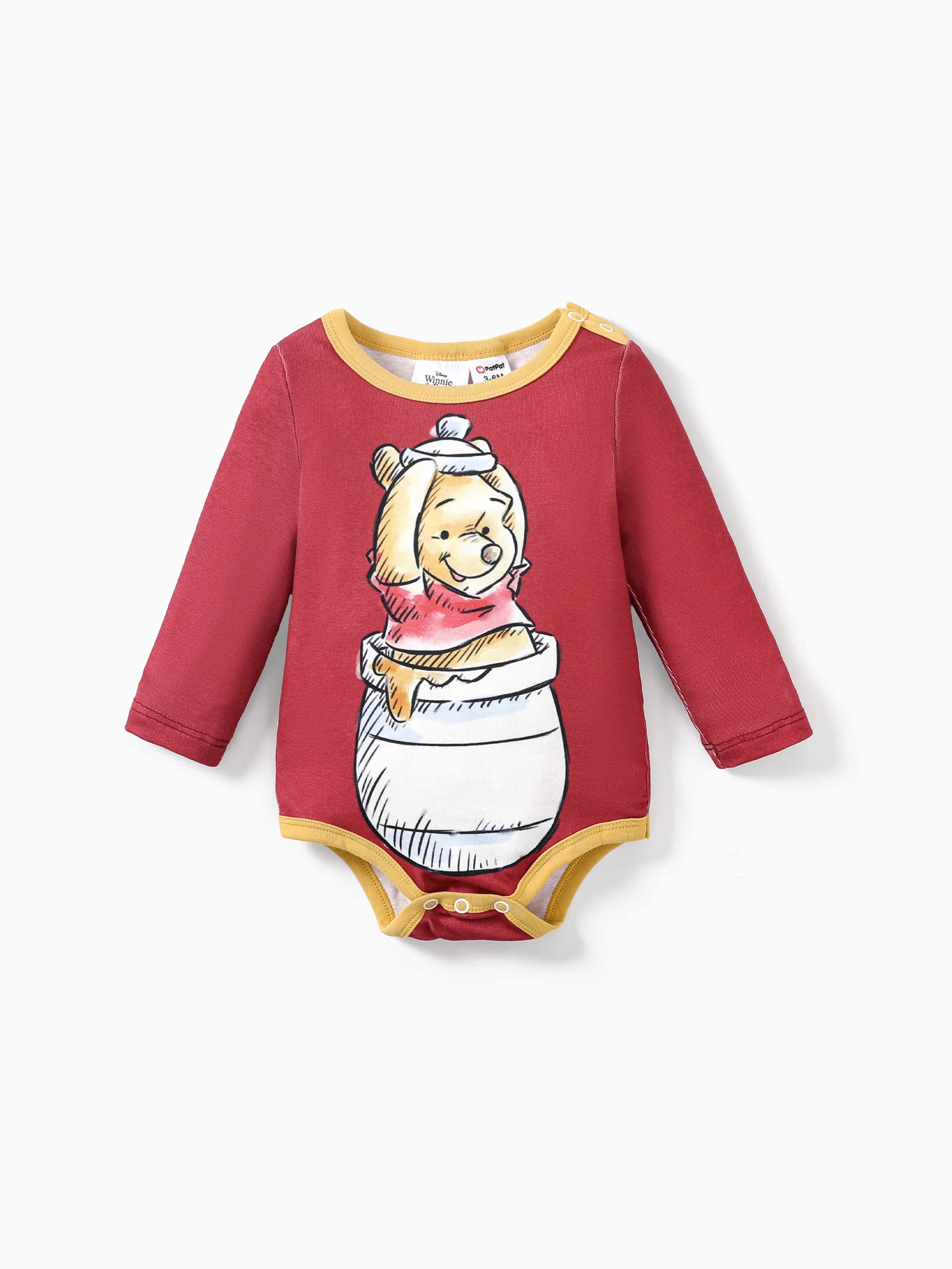 Disney Winnie the Pooh Baby Girl/Boy Character Print Romper