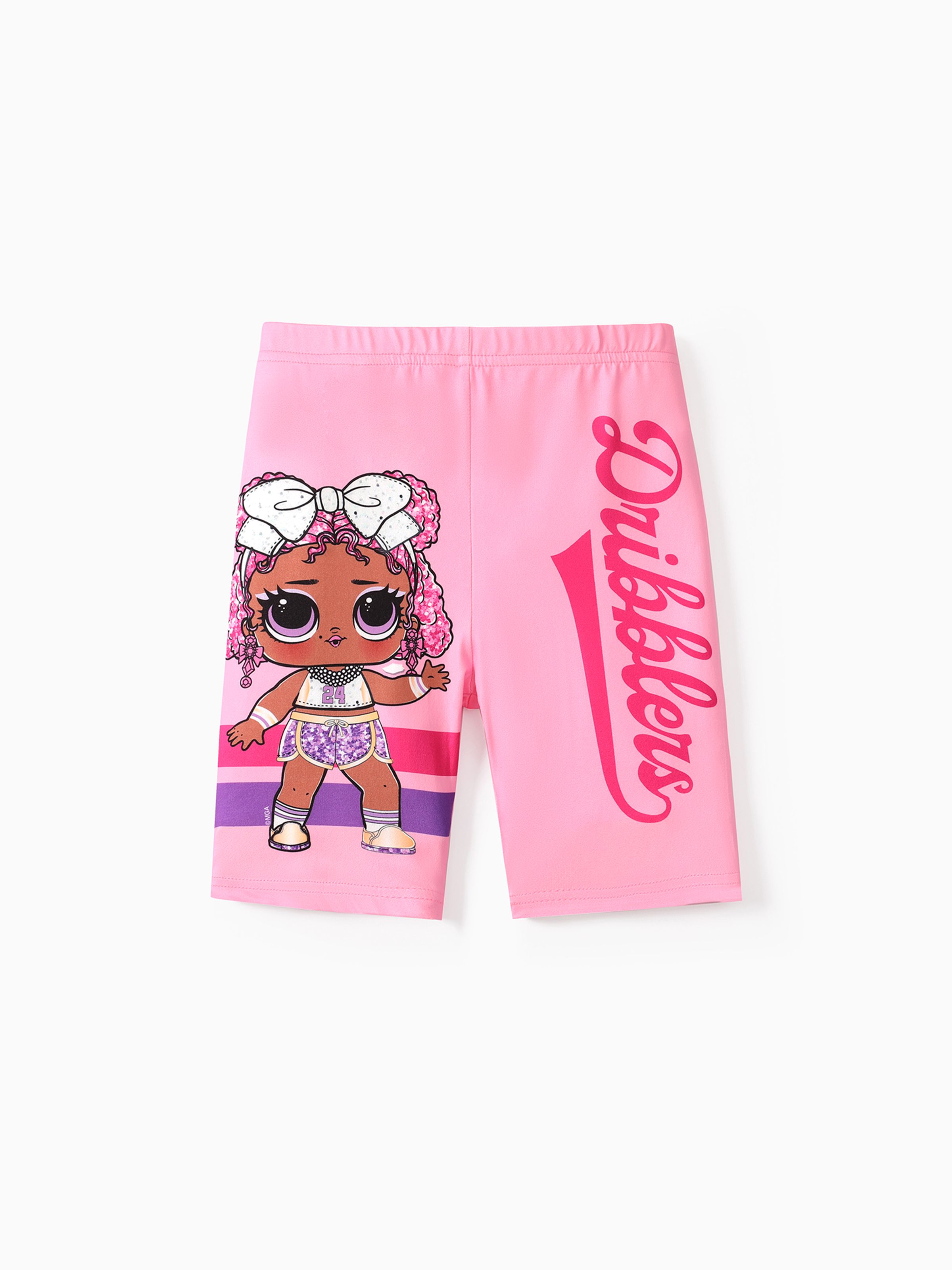 

L.O.L. SURPRISE! Kid Girl Eco-friendly RPET Fabric Character Print Leggings Shorts