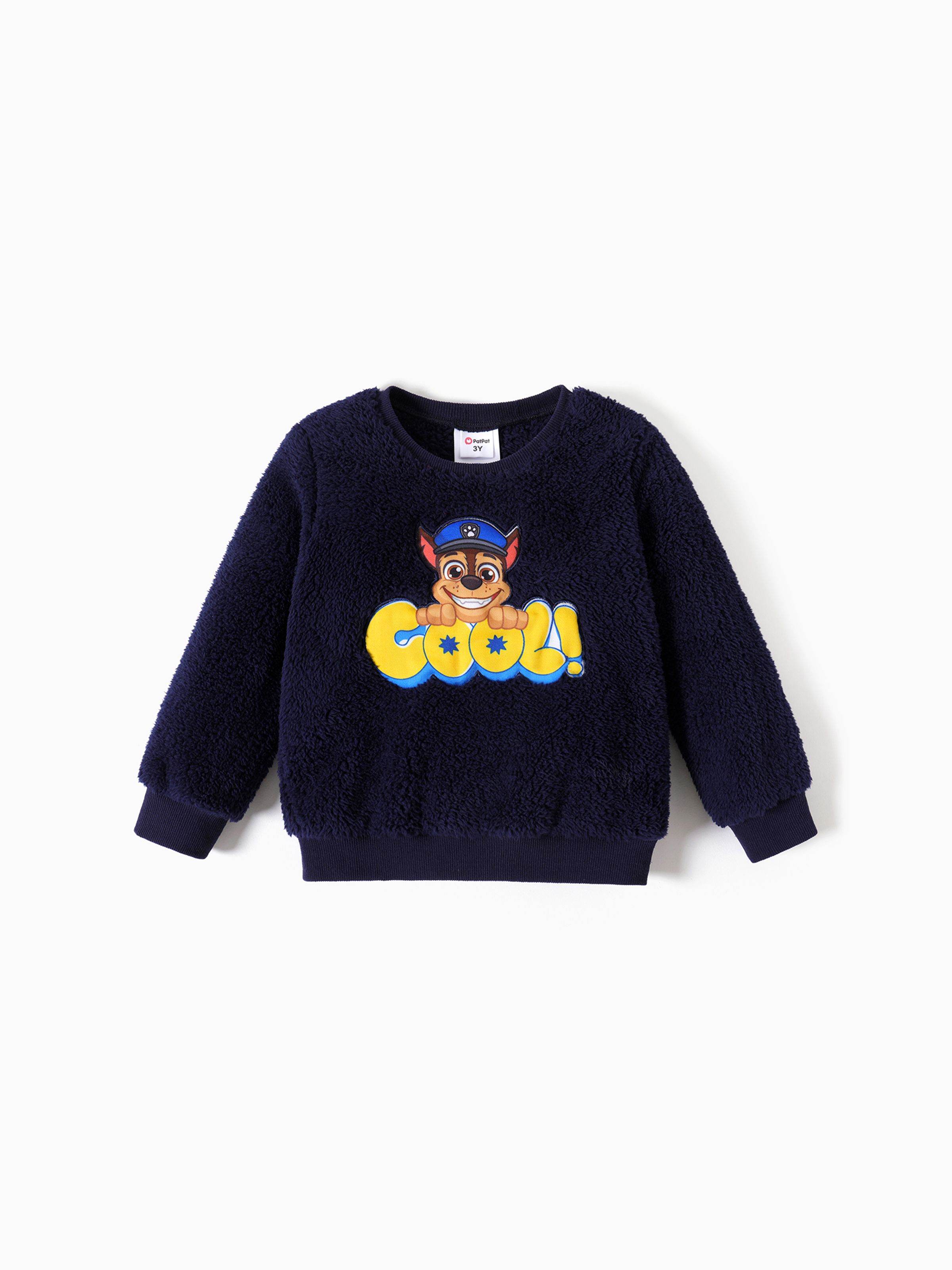 

PAW Patrol Toddler Girl/Boy Chase/Marshall/Skye/Rubble Embroidered Fleece Cotton Sweatshirt