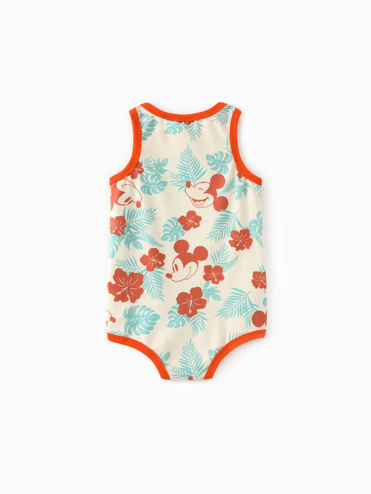 Baby - Disney Mickey Shirts & Dresses for Family (Floral Allover Print, Hollow-out Dresses ) - Multi-color - image 13