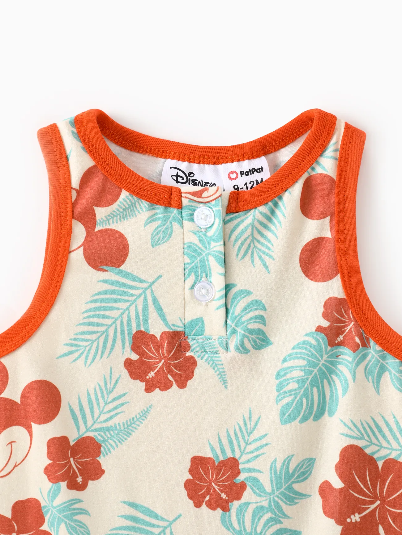 Baby - Disney Mickey Shirts & Dresses for Family (Floral Allover Print, Hollow-out Dresses ) - Multi-color - image 14