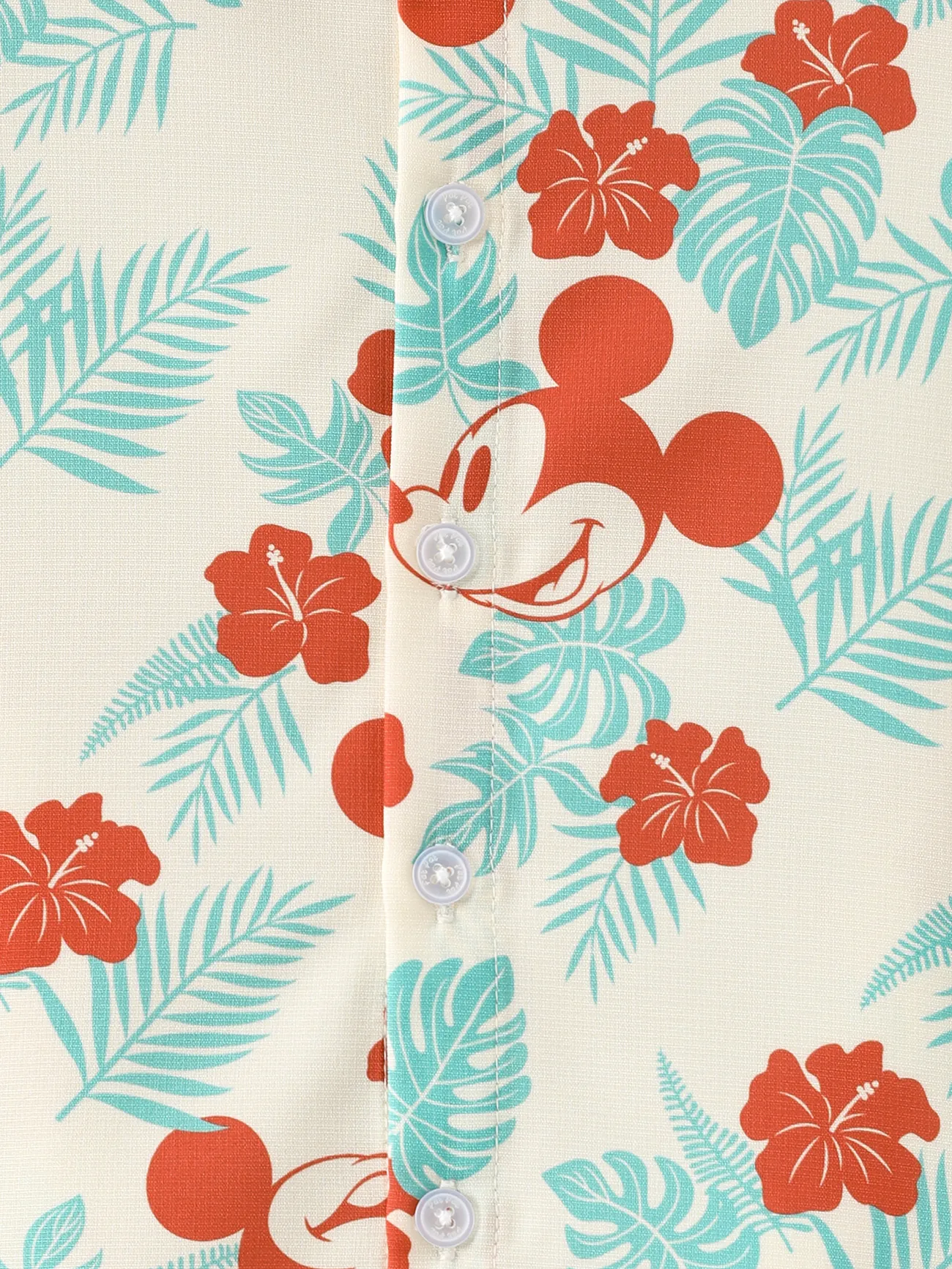 Boy - Disney Mickey Shirts & Dresses for Family (Floral Allover Print, Hollow-out Dresses ) - Multi-color - image 21