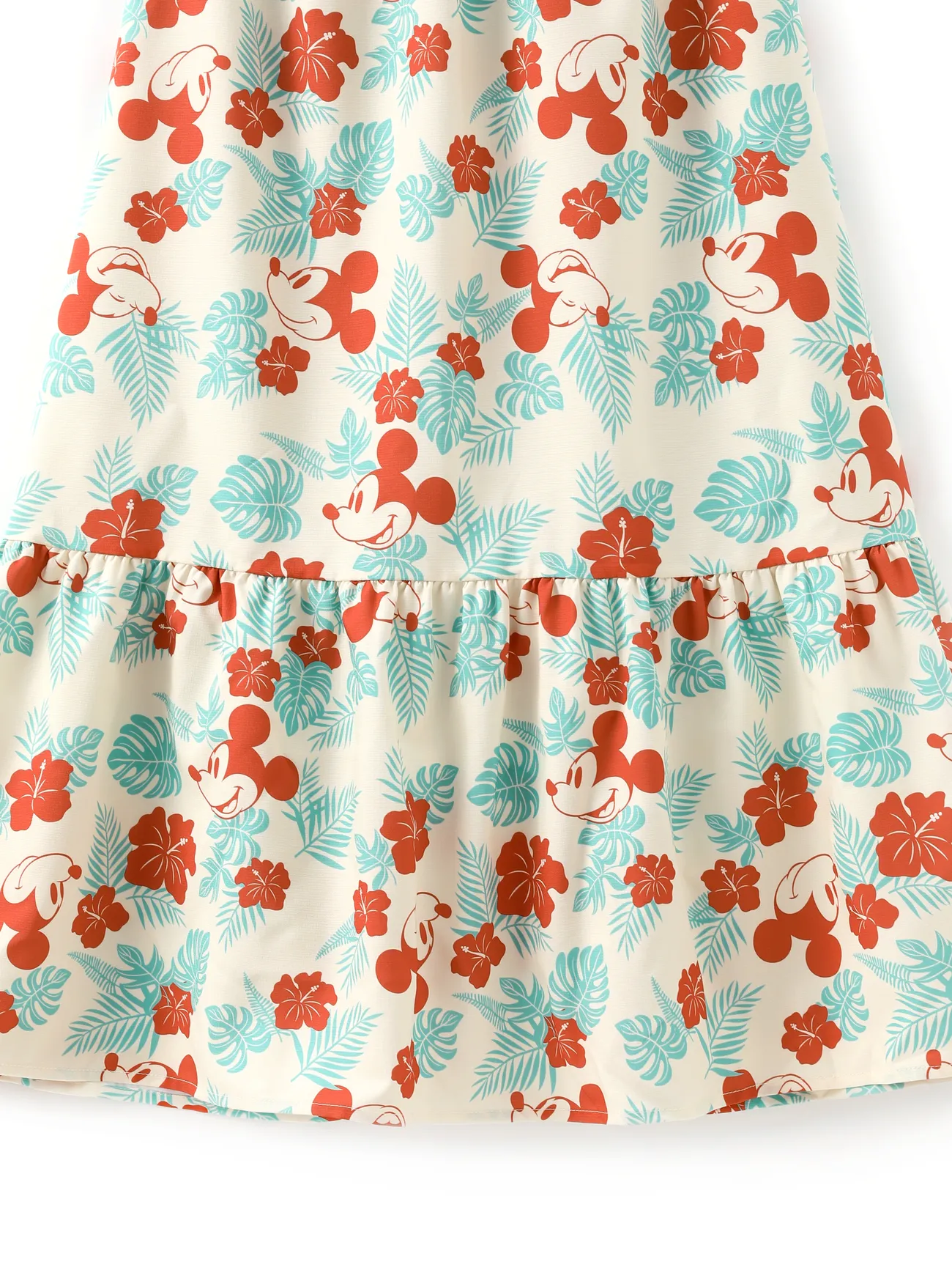 Women - Disney Mickey Shirts & Dresses for Family (Floral Allover Print, Hollow-out Dresses ) - Multi-color - image 6
