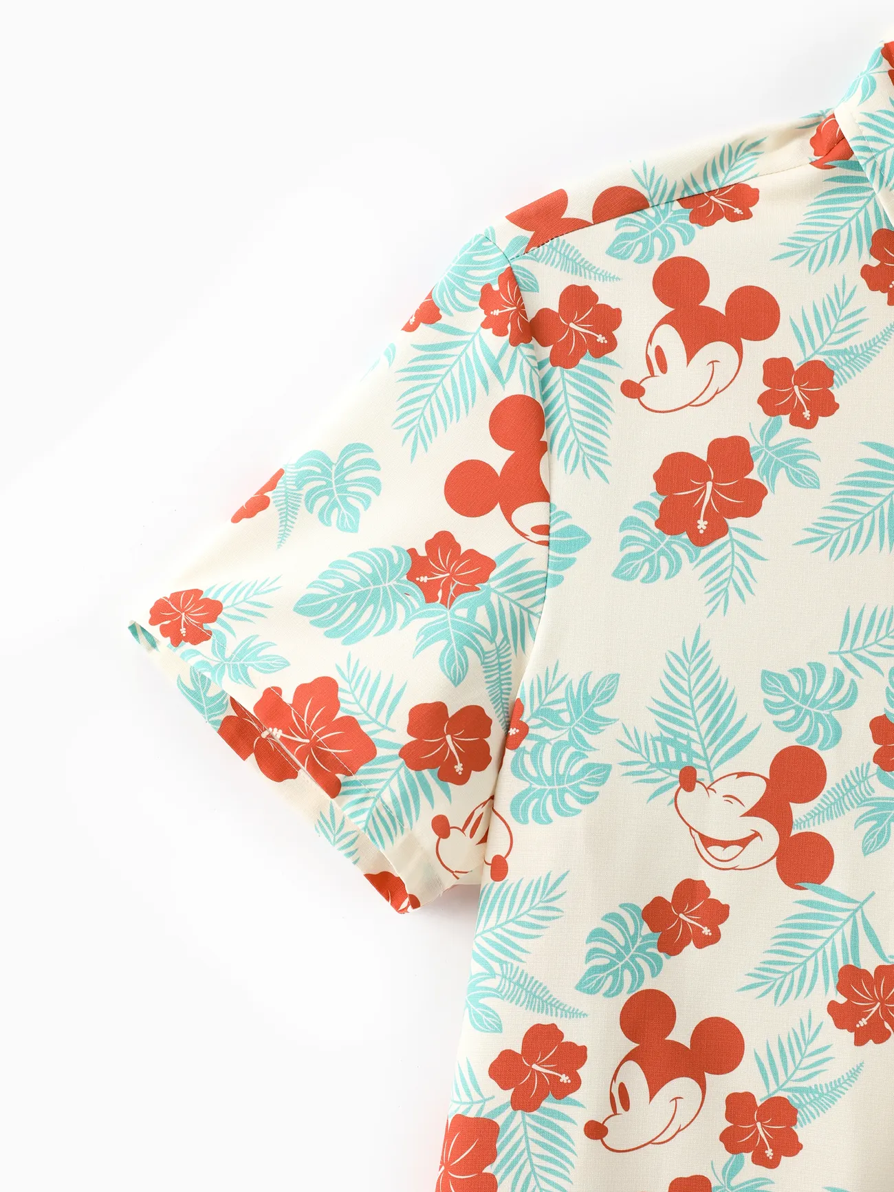 Men - Disney Mickey Shirts & Dresses for Family (Floral Allover Print, Hollow-out Dresses ) - Multi-color - image 25