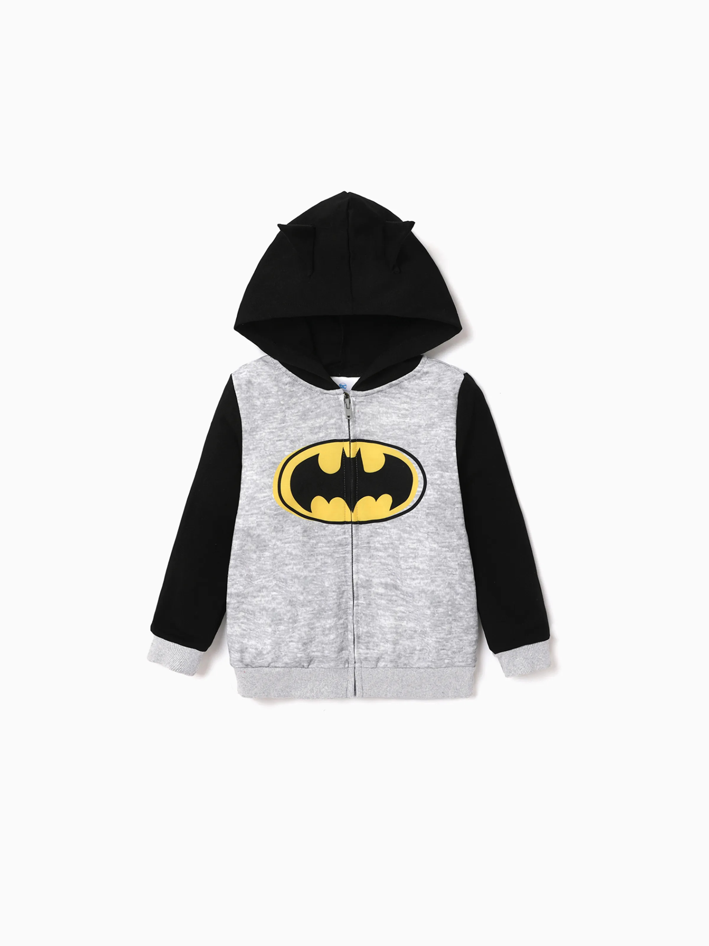 

Justice League Toddler Boy Character Print Long-sleeve Hooded Jacket