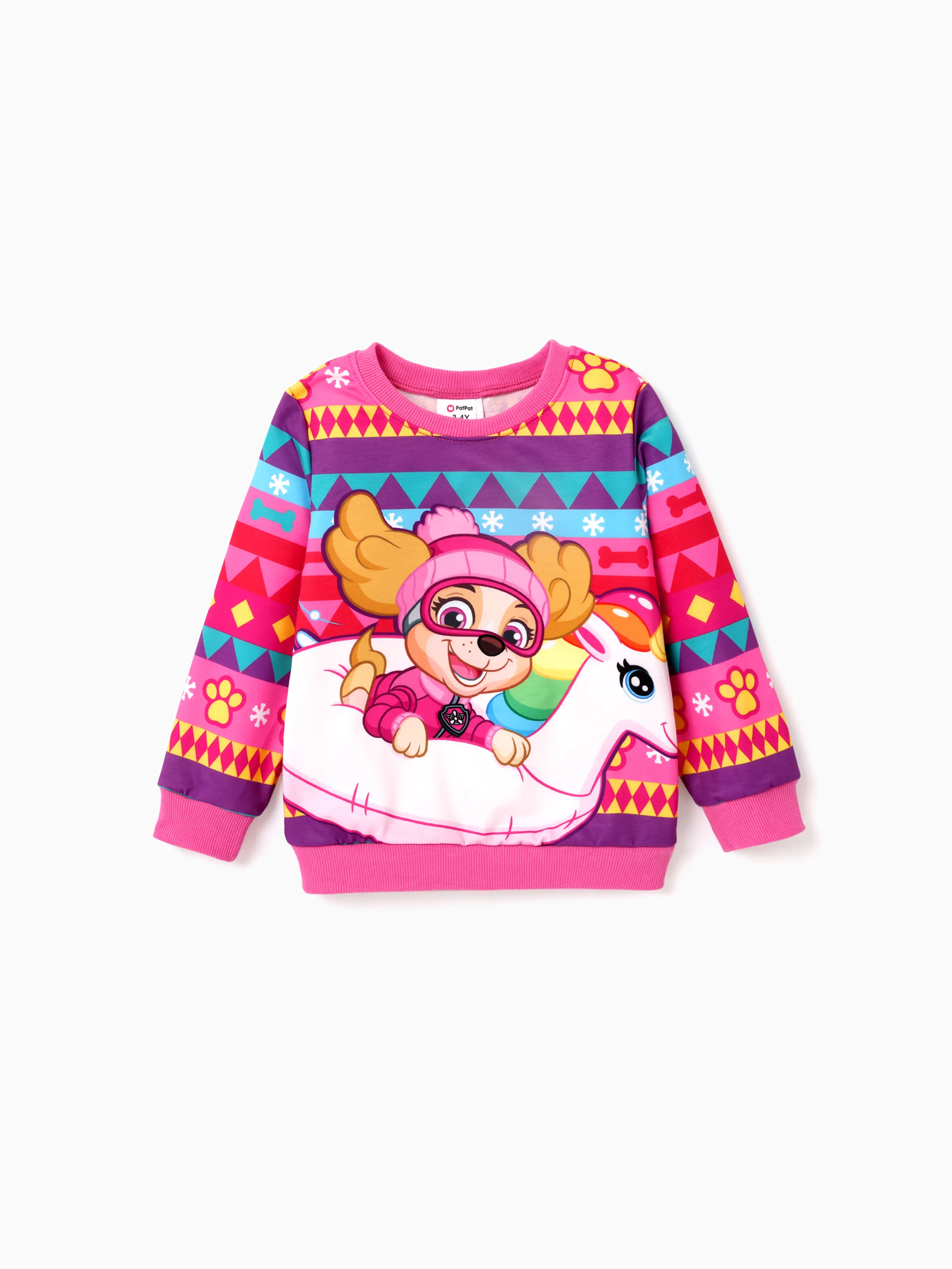 

PAW Patrol Toddler Girl/Boy Skye Chase Long-sleeve Pullover Sweatshirt