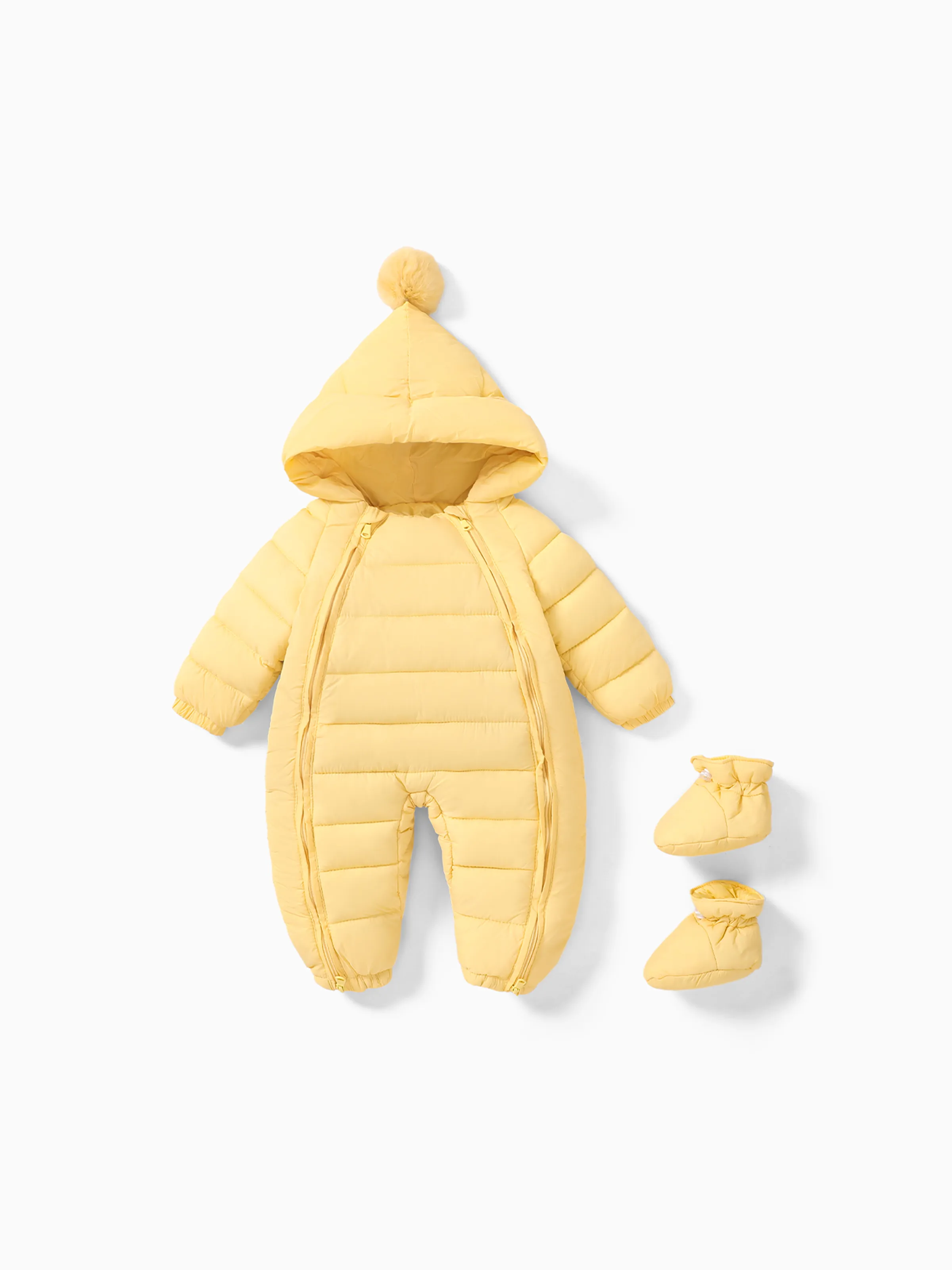 

Baby Boy/Girl Childlike Christmas Hooded 1pcs Jumpsuit /2pcs Jumpsuit and Shoes Set
