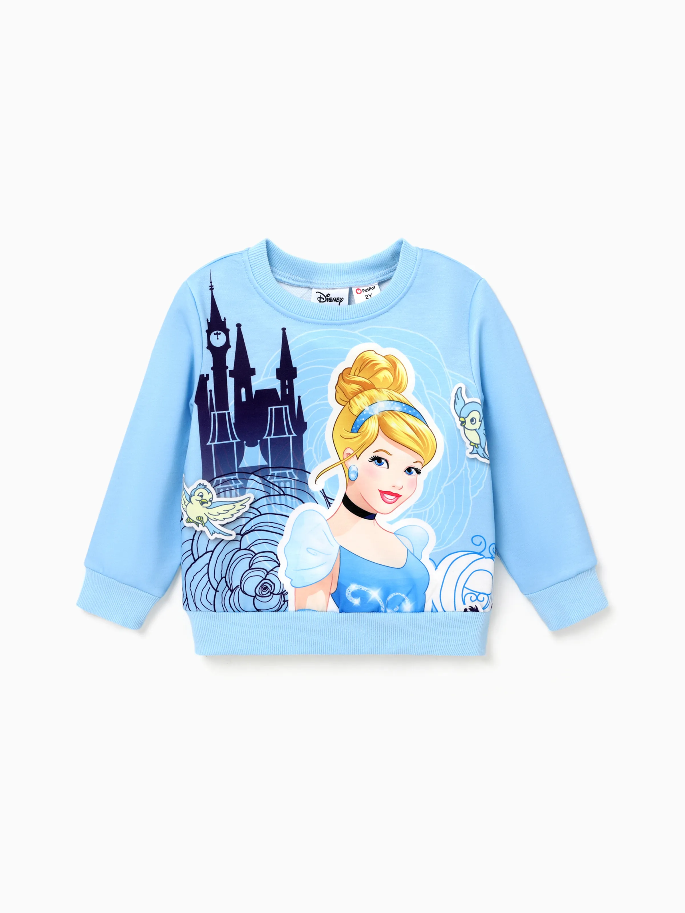 

Disney Princess Toddler Girl Character Print Long-sleeve Sweatshirt