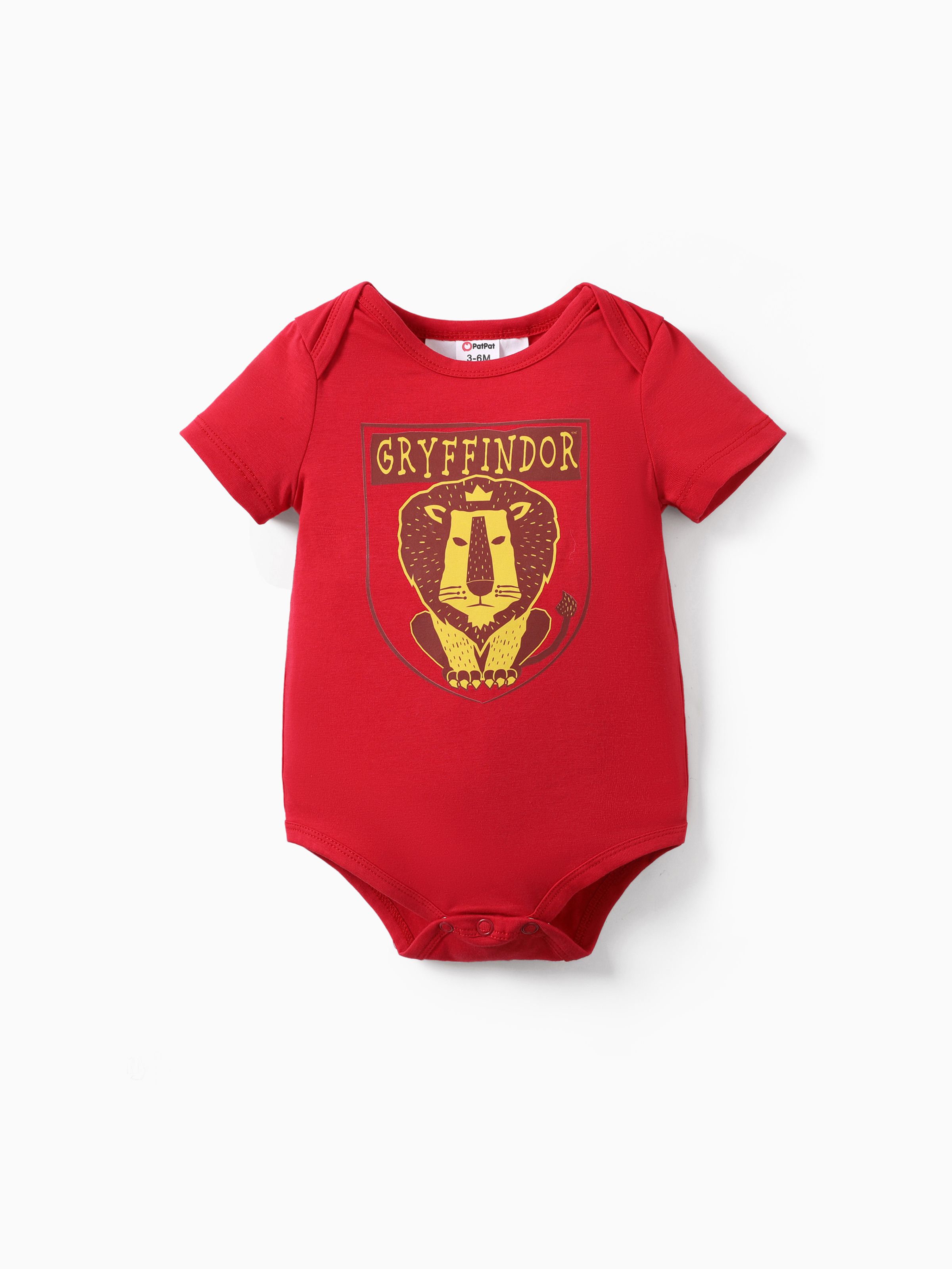 Harry Potter 1pc Bebé Niño/Niña Patrón de Insignia Universitaria Mameluco