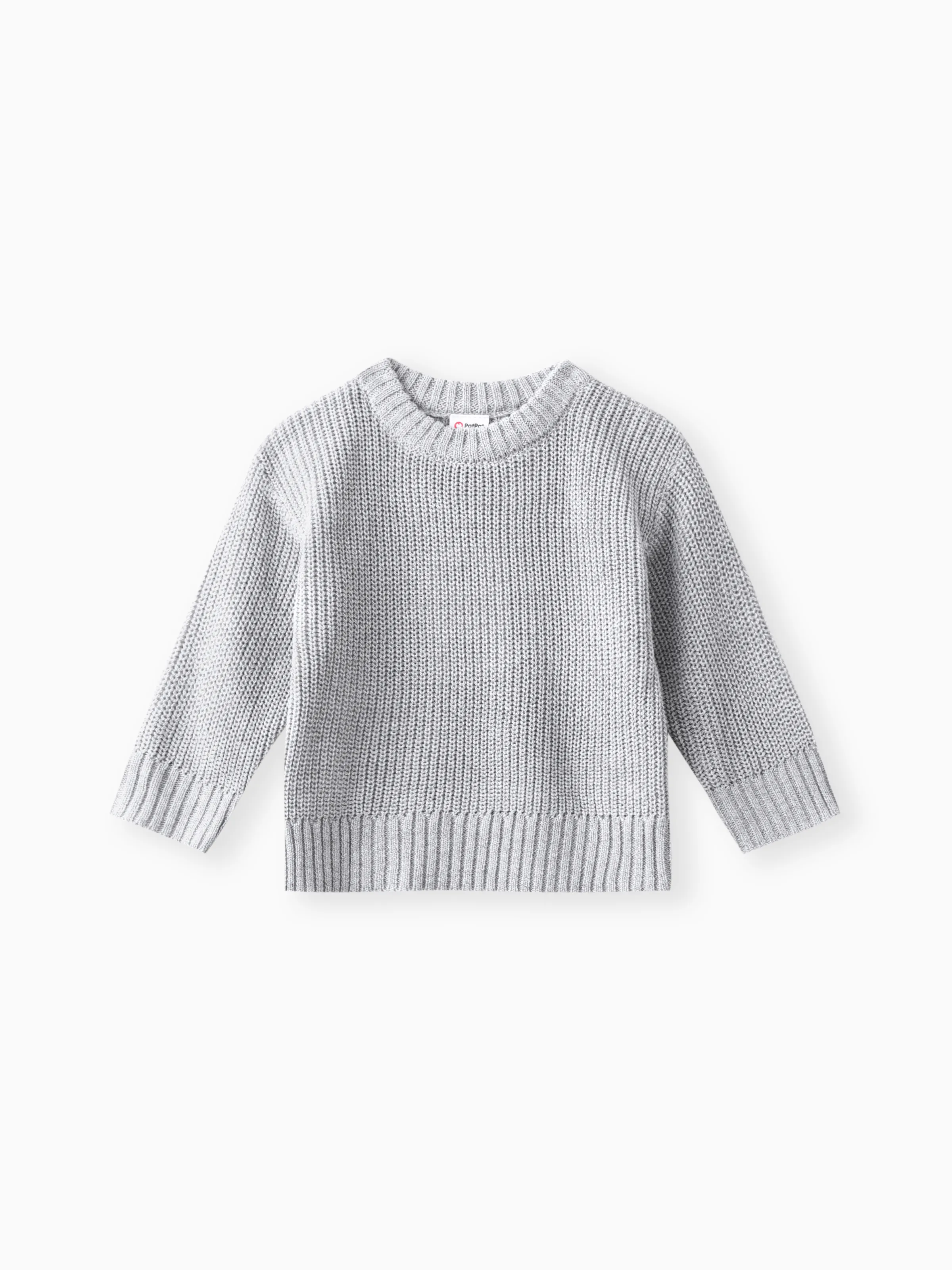 Baby Unisex Lässig Langärmelig Pullover