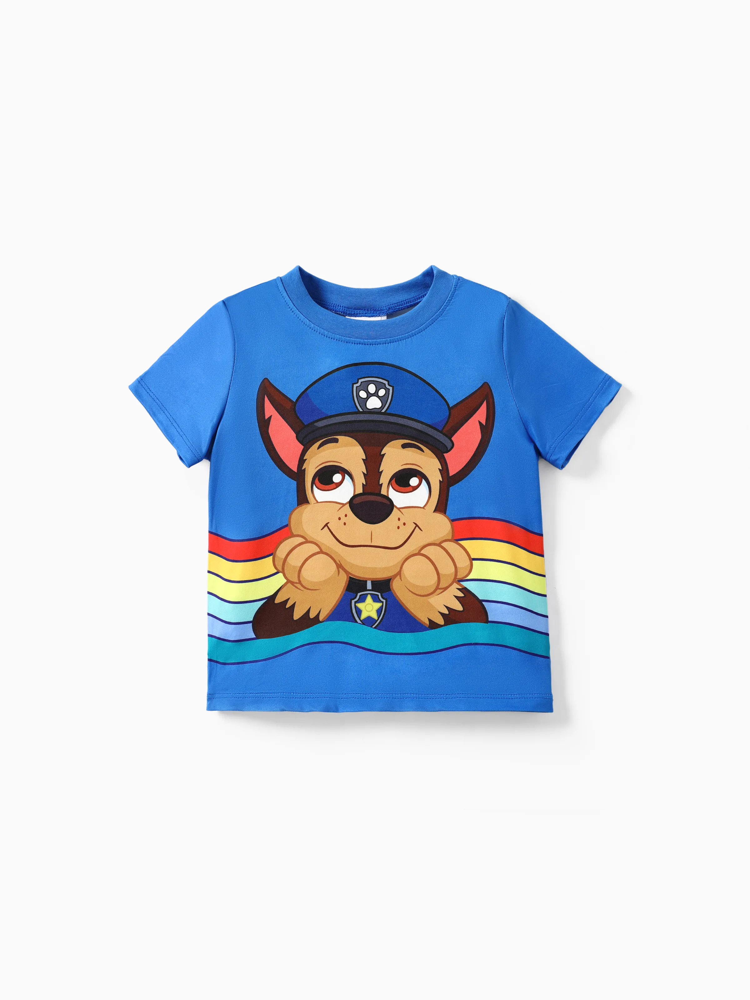 

PAW Patrol 1pc Toddler Boys Rainbow Striped Tank Top/ T-shirt/Shorts