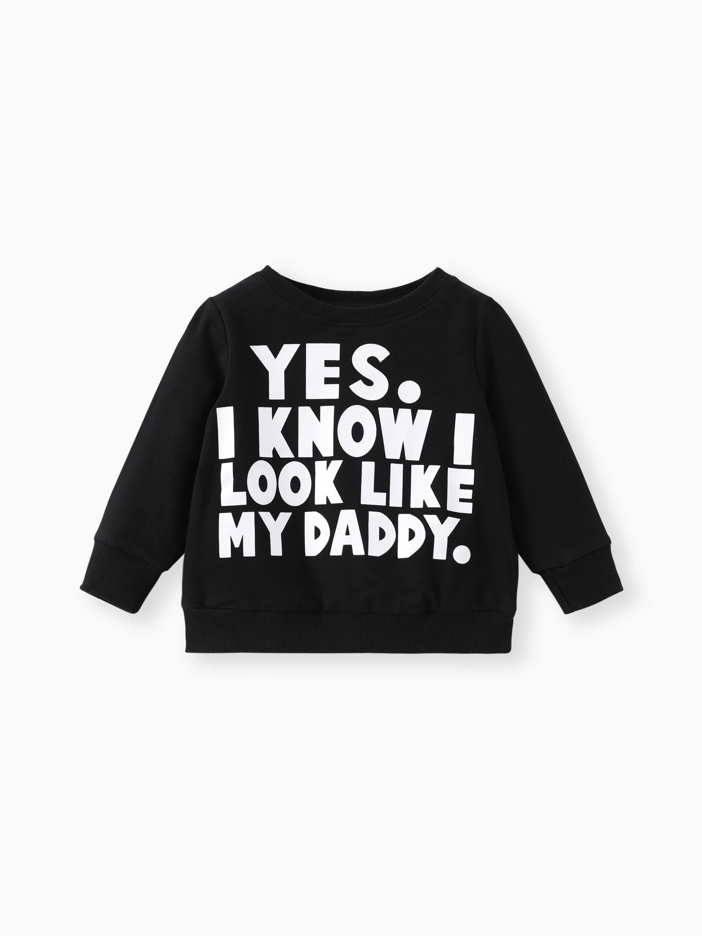 Baby Unisex Lässig Langärmelig Sweatshirts