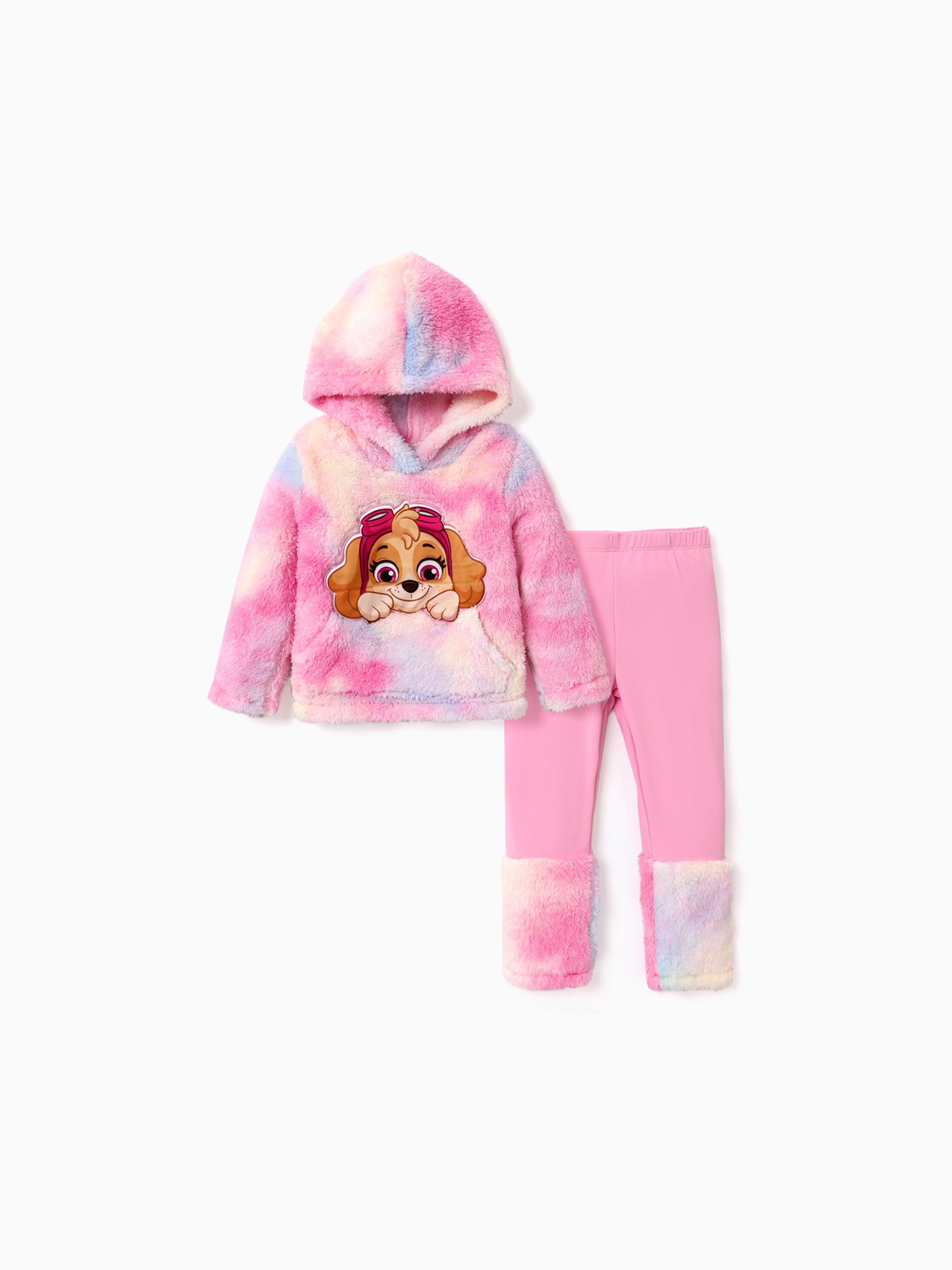 

PAW Patrol 2pcs Toddler Girl Character Print Pullover Sweatshirt and Pants Set