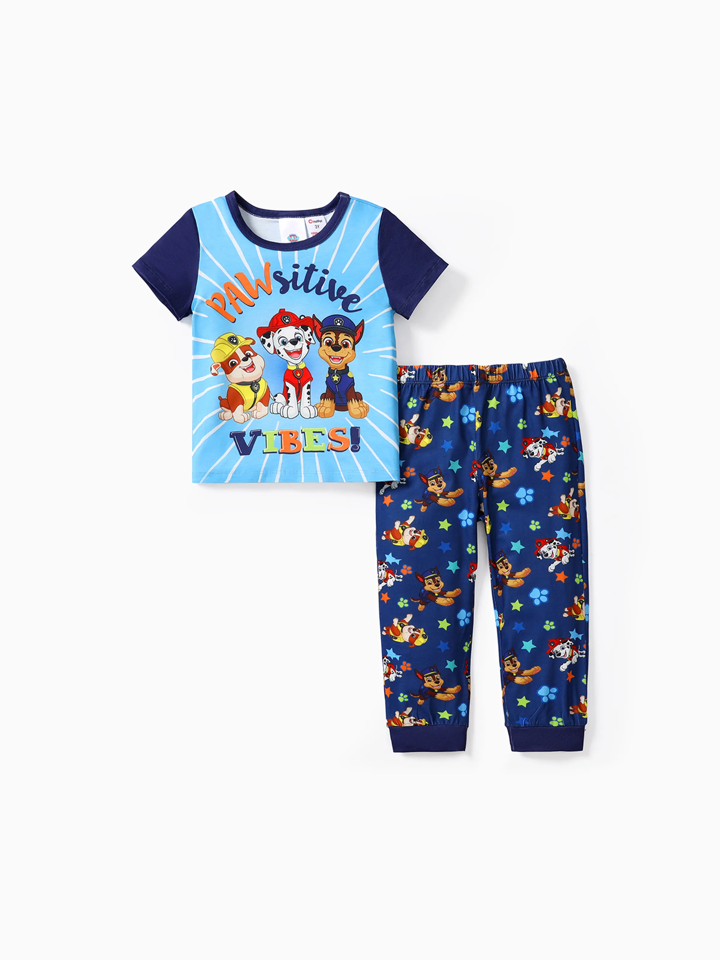 

PAW Patrol Toddler Girl/Boy Short-sleeve Tee and Pants Pajamas Set