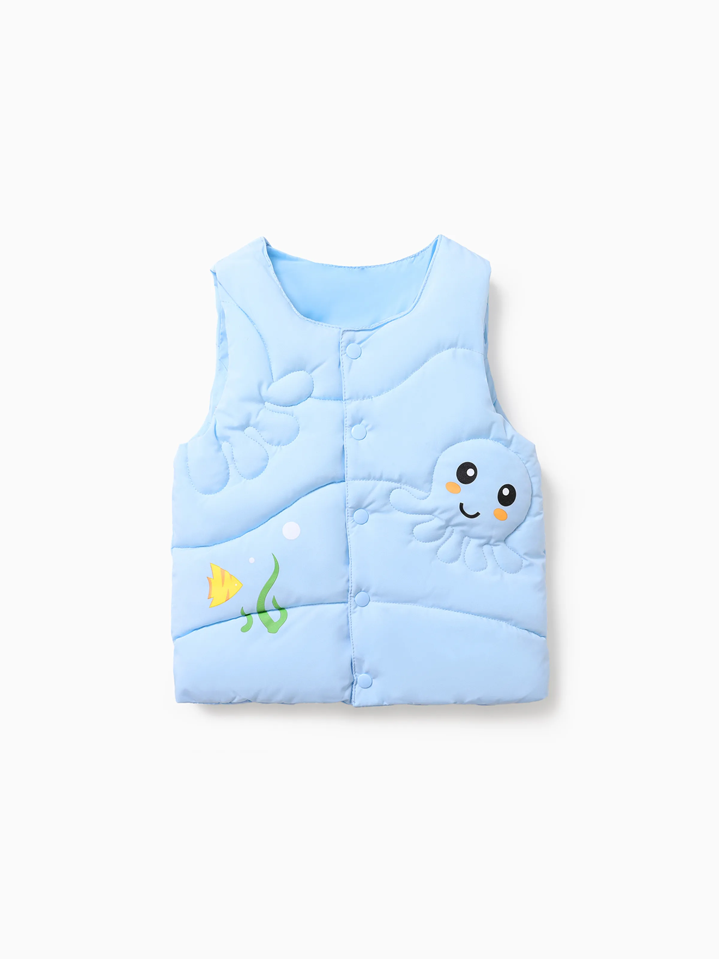 

Toddler Boy/Toddler Girl Cotton-Padded Jacket Vest