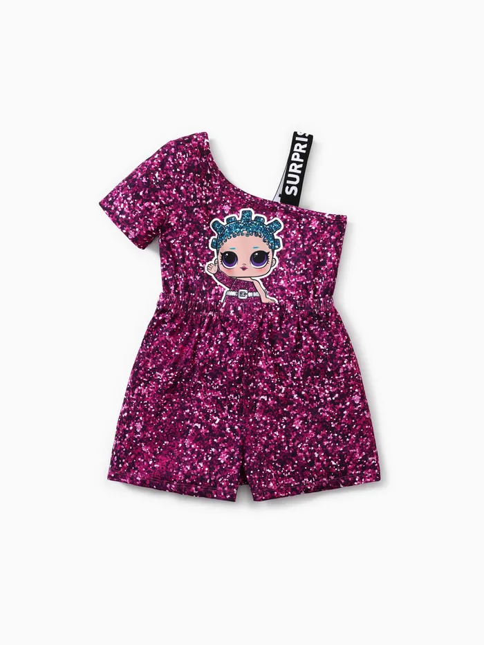 L.O.L. SURPRISE! Toddler Girl/Kid Girl Off-shoulder jumpsuit
